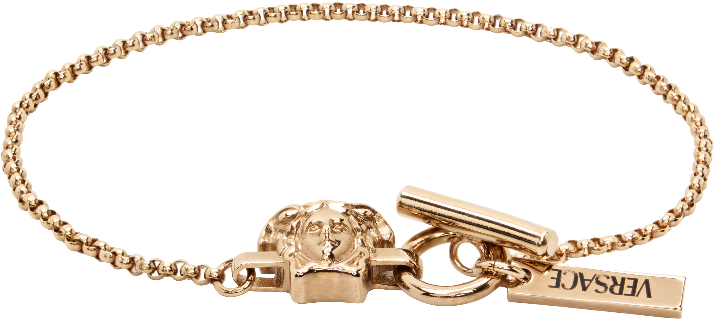 Versace: メドゥーサ ロロチェーン ブレスレット | SSENSE 日本