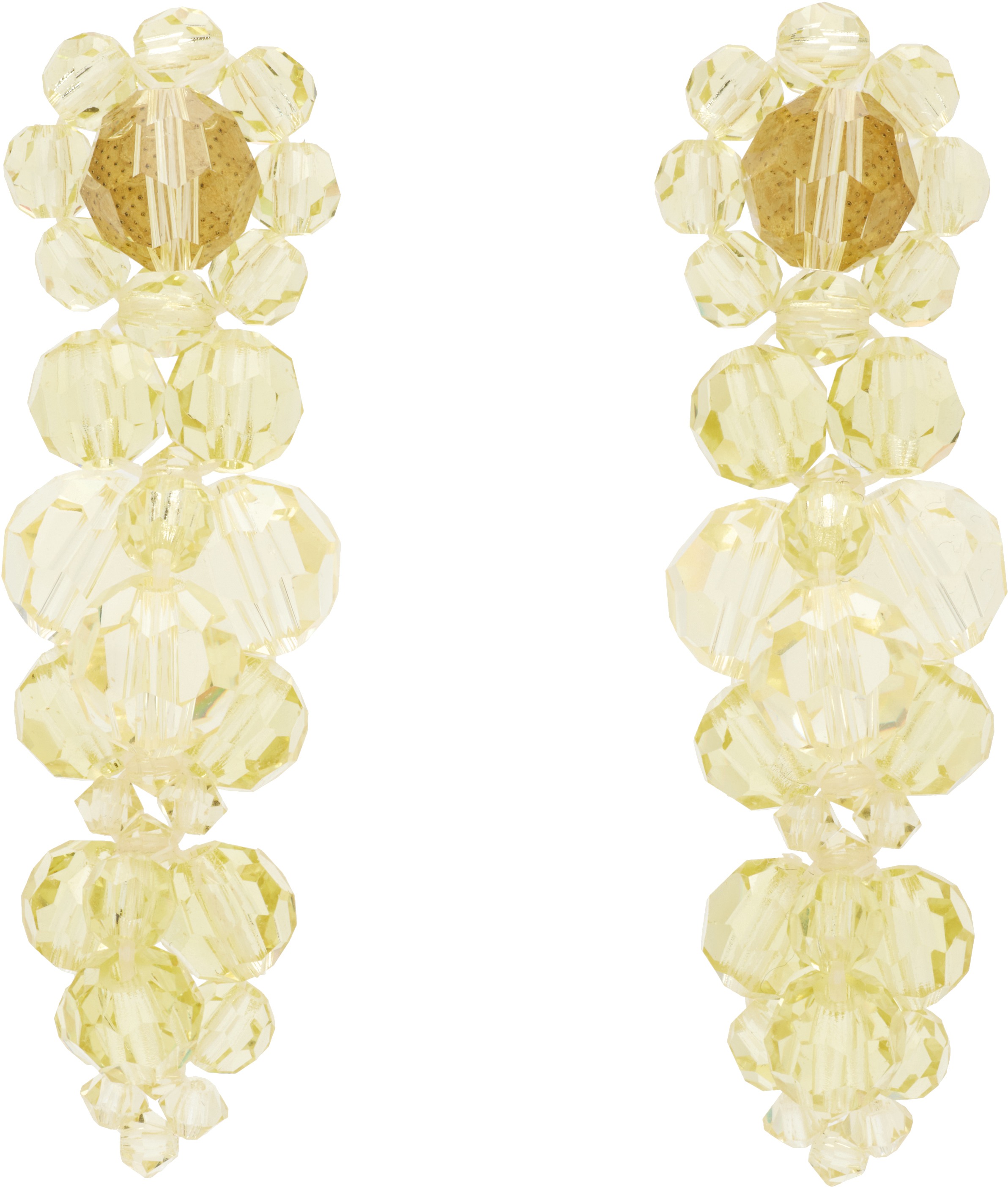Simone Rocha: Mini Cluster Earrings | SSENSE