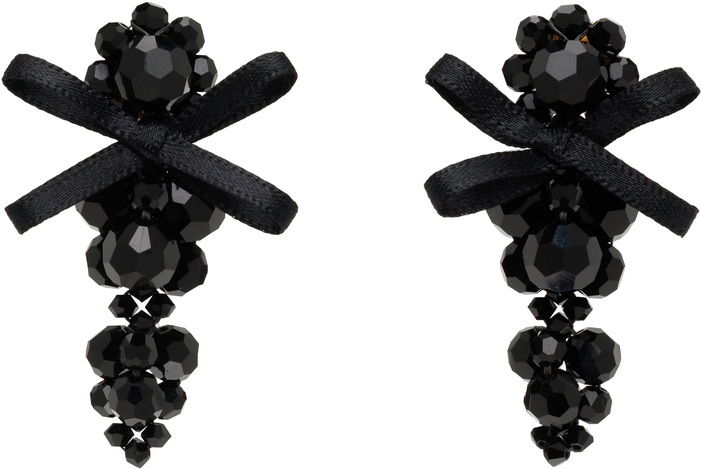 アクセサリー simone rocha PETITE BOW DETAIL FLOWER Petite Bow Mini Flower Hair Clip – Simone Rocha