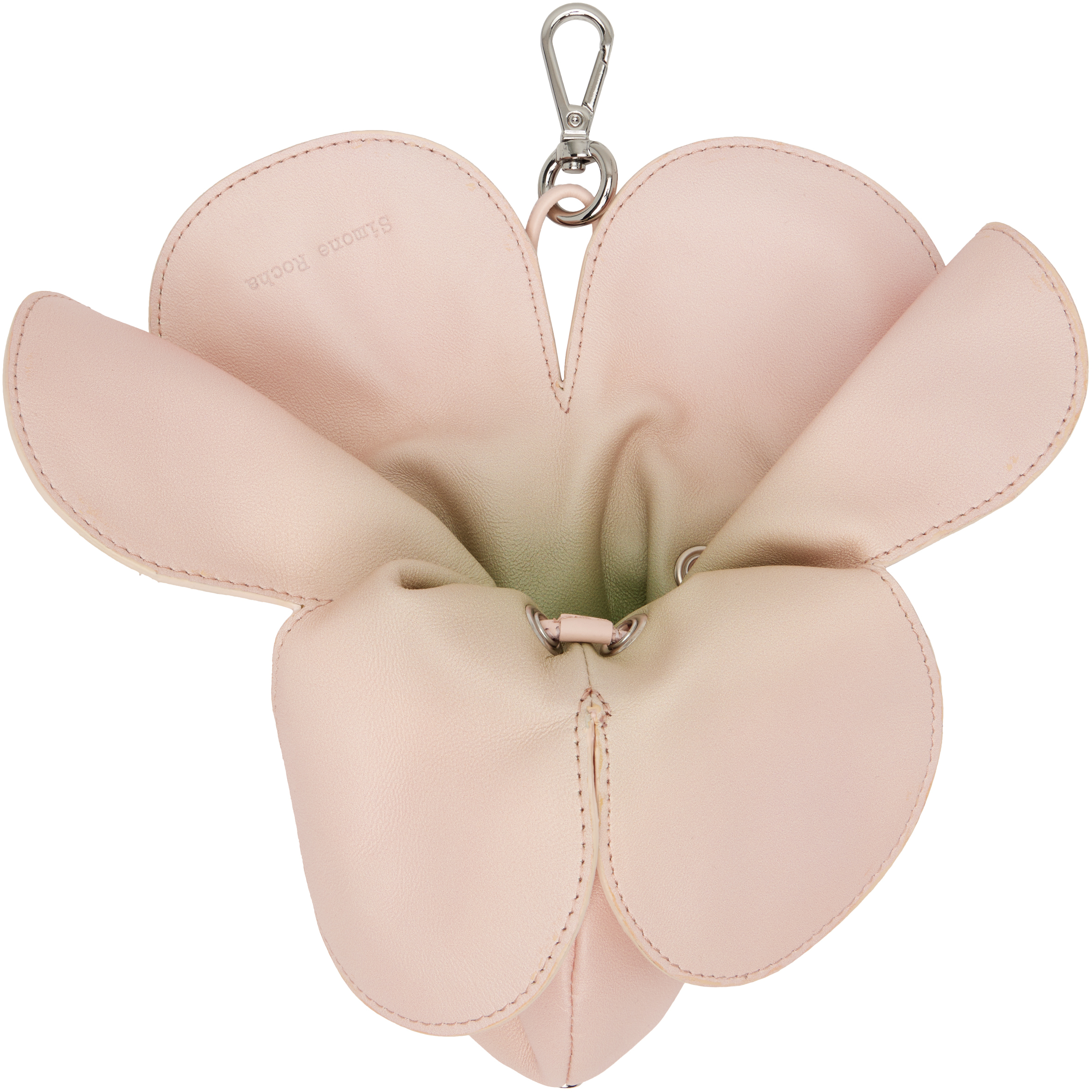 フラワーキーチェーン レインボー 18個セット 9999 Simone Rocha: Pink Flower Coinpurse Keychain | SSENSE