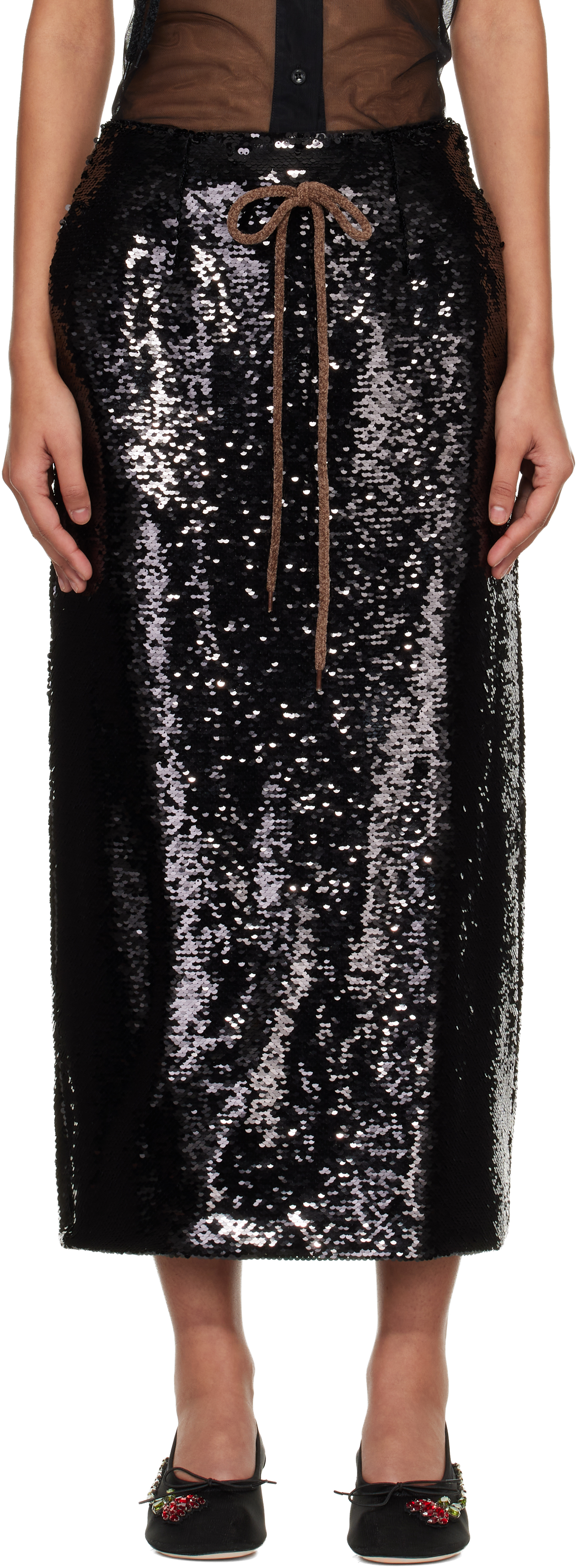 Simone Rocha mid length skirts for Women | SSENSE