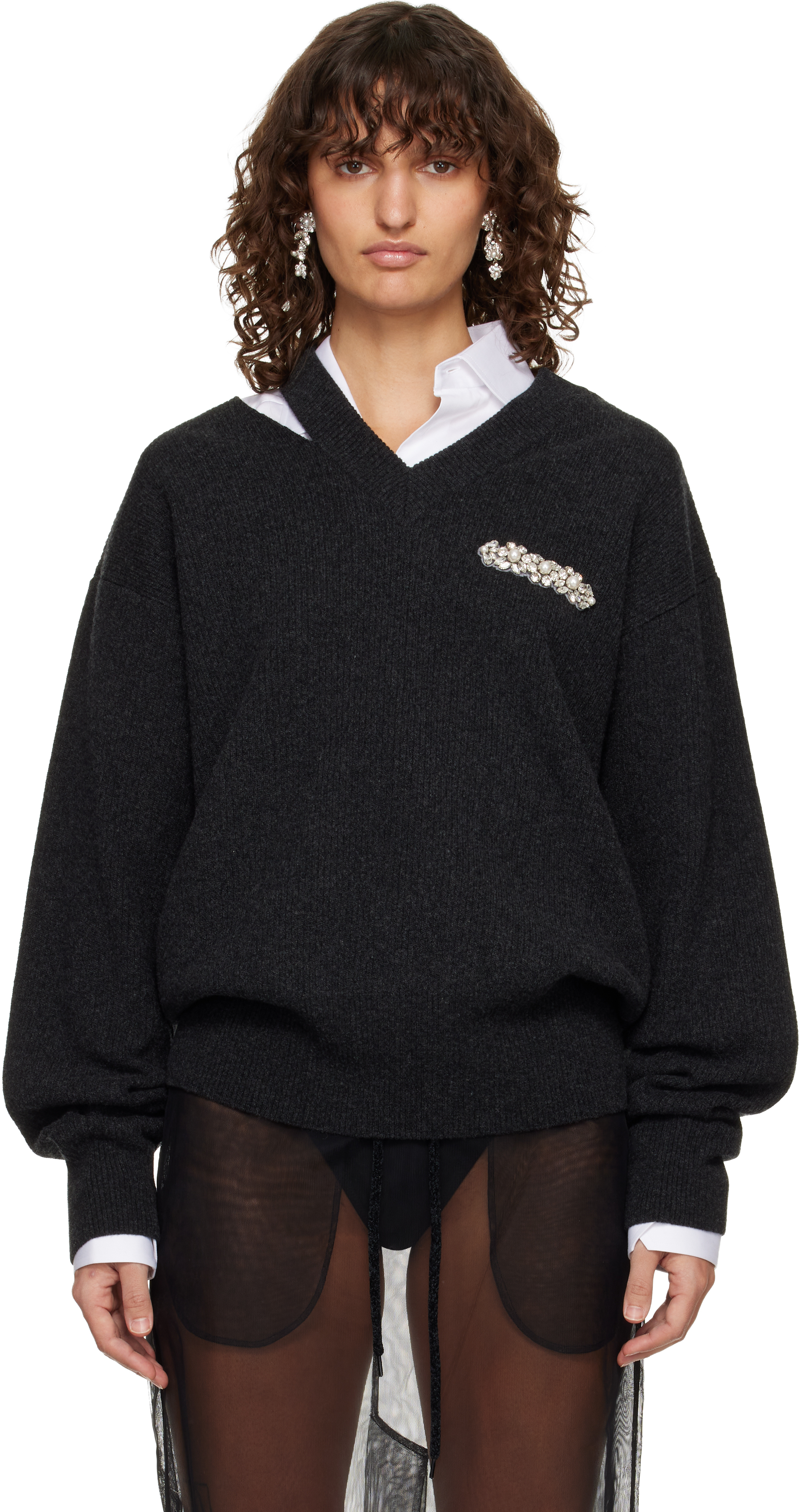 Simone Rocha ウィメンズ ニット & スウェット | SSENSE 日本 Simone Rocha ウィメンズ ニット & スウェット | SSENSE 日本