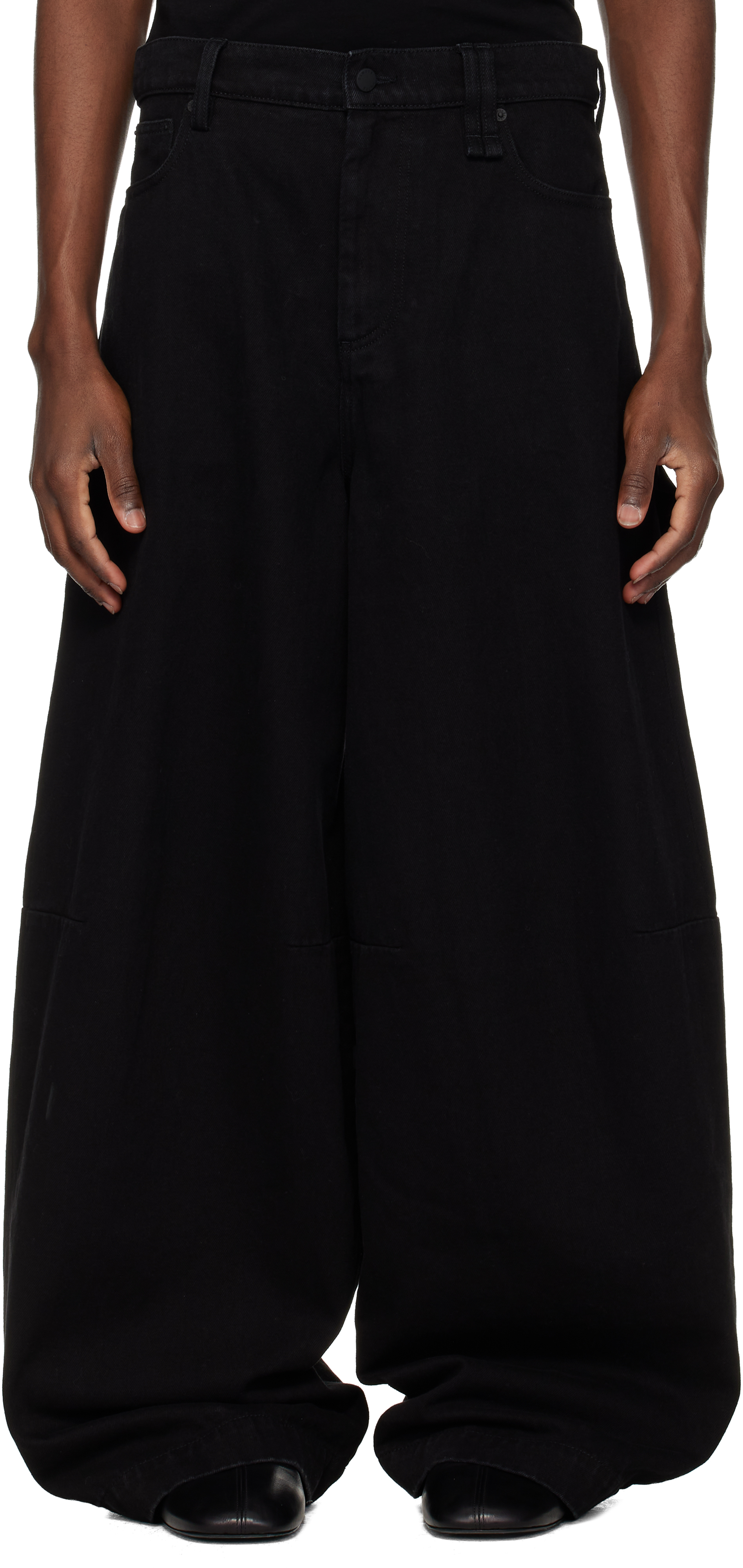 未使用 SIMONE ROCHA WIDE LEG PUDDLE JEANS デニム 【公式通販】