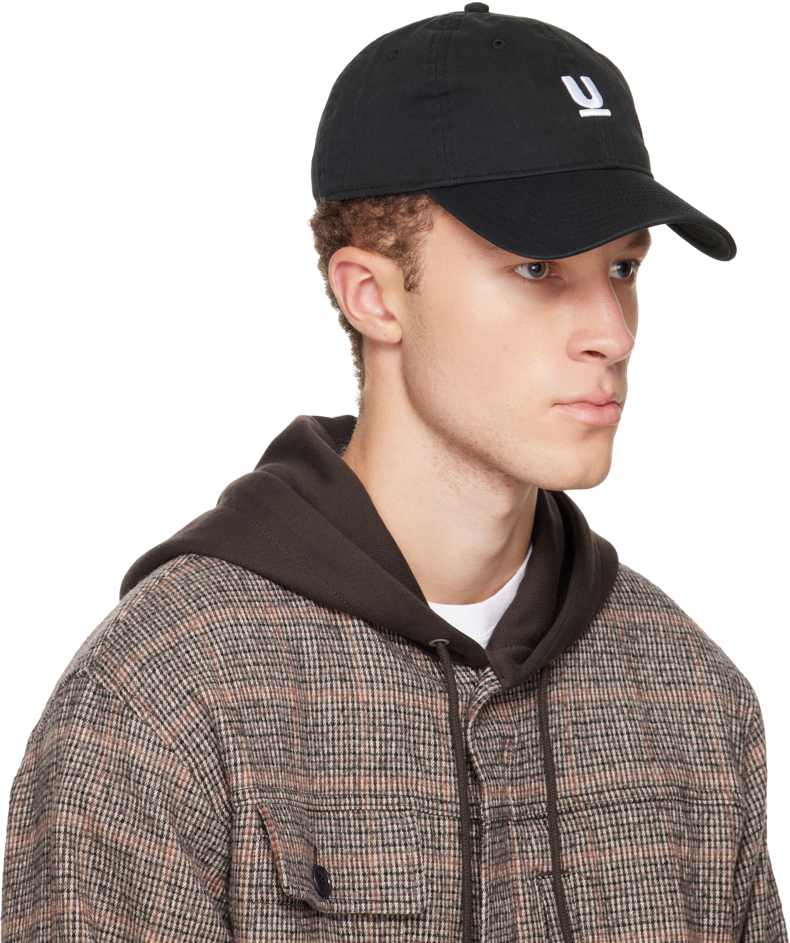 Undercover Black Icon Cap In Black