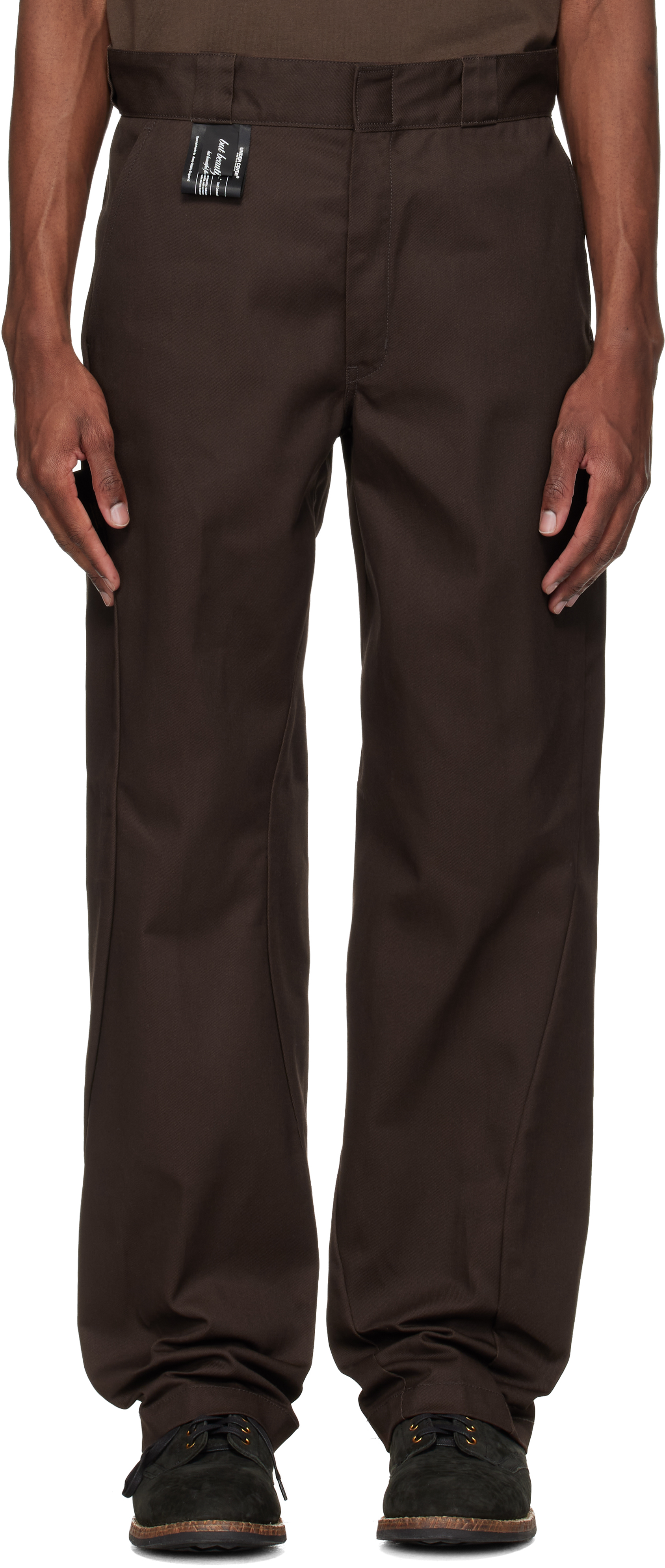 UNDERCOVER: Brown Dickies Edition UC1F4508 Trousers | SSENSE Canada UNDERCOVER: Brown Dickies Edition UC1F4508 Trousers | SSENSE Canada