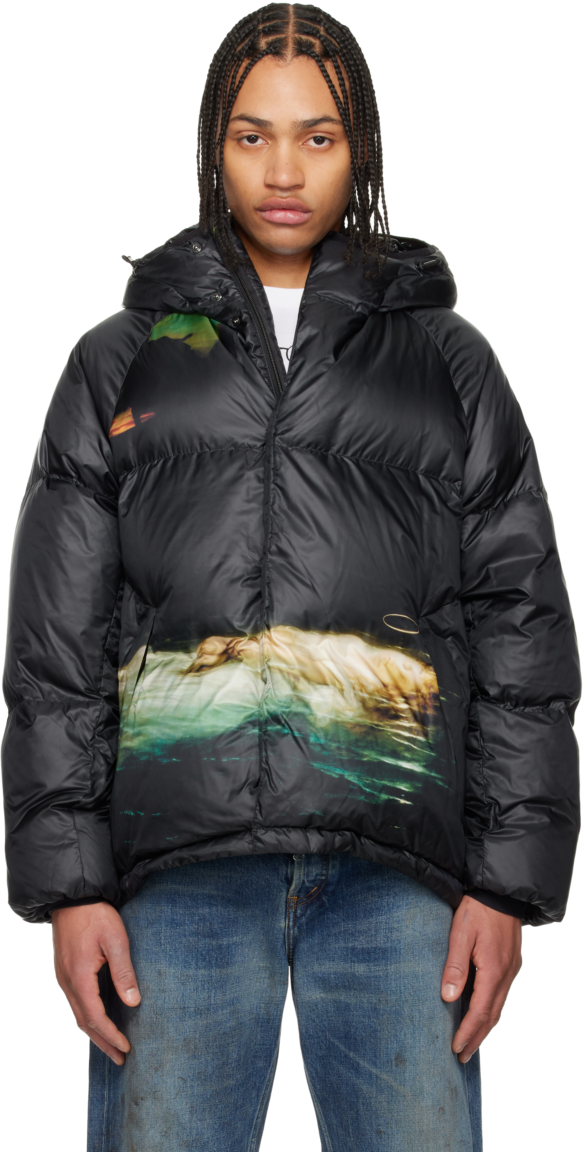 UNDERCOVER: SSENSE Exclusive Black UC2E9204 Down Jacket | SSENSE