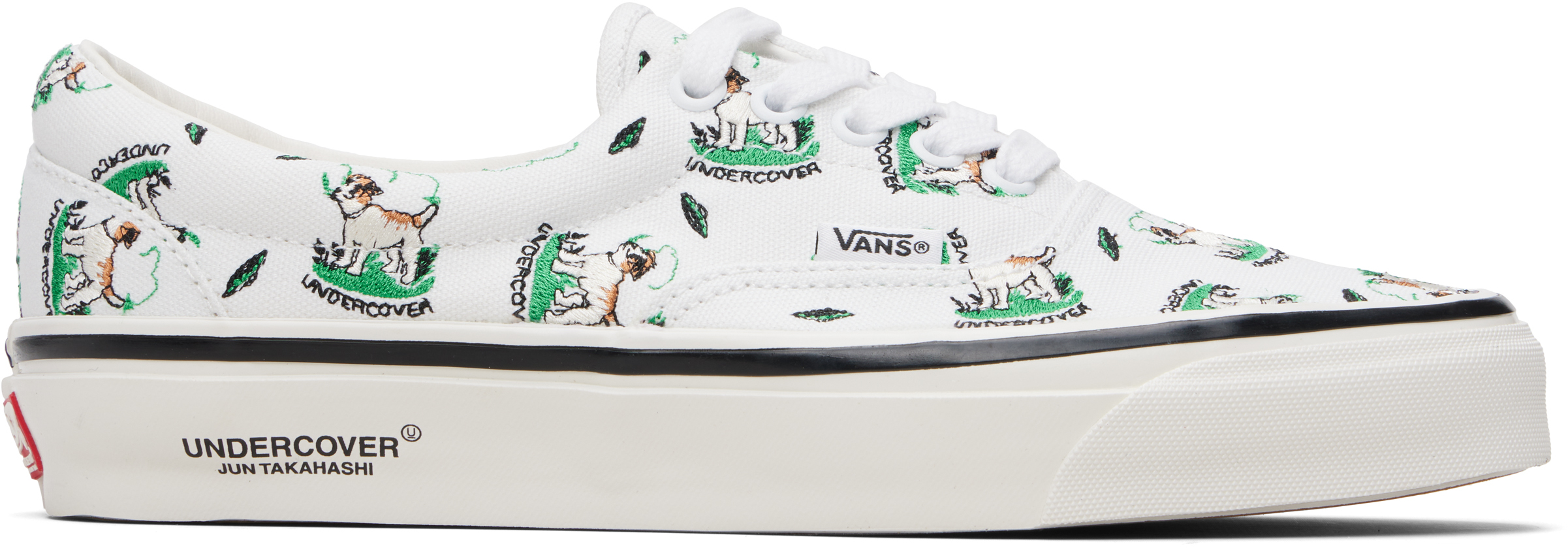 UNDERCOVER: White Vans Edition OTW Era 95 Sneakers | SSENSE Canada