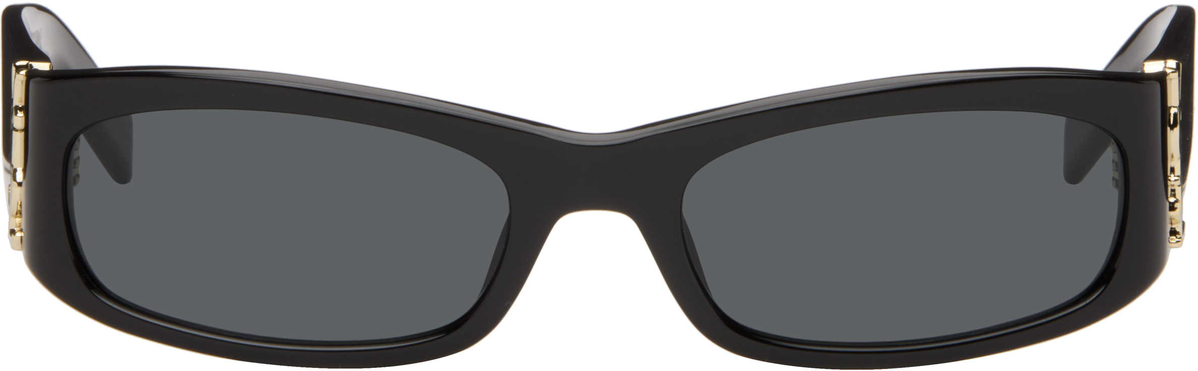 Saint Laurent: ブラック SL M152 サングラス | SSENSE 日本
