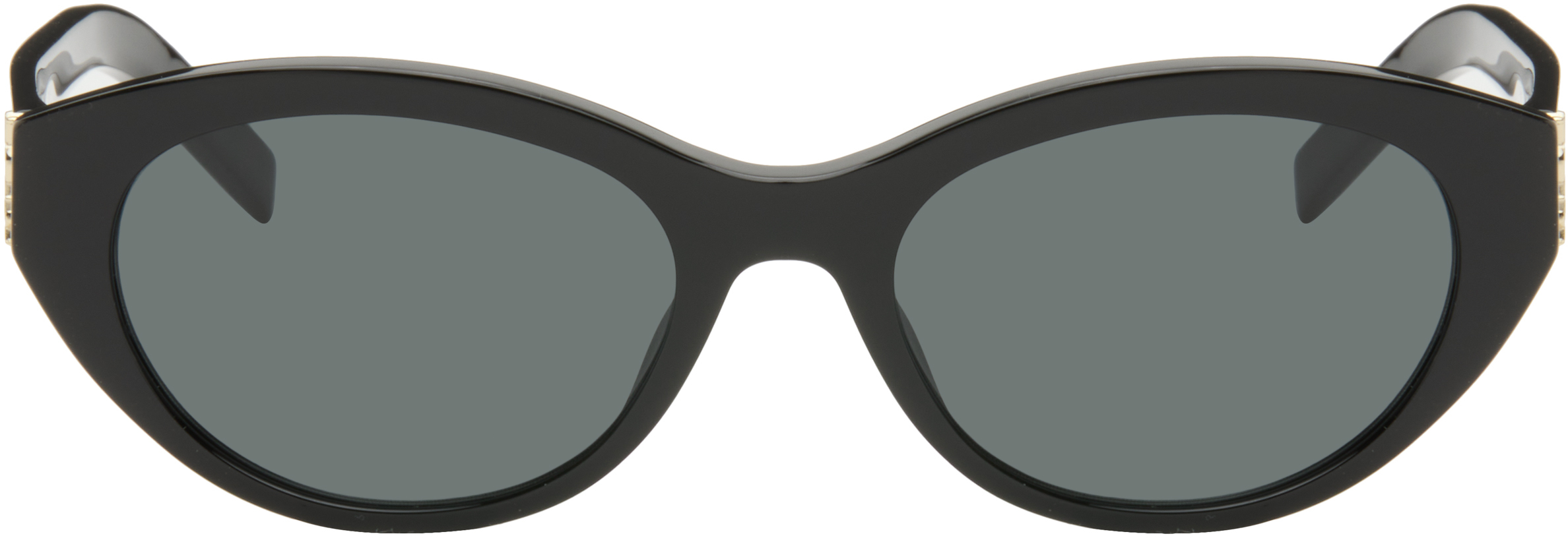 Saint Laurent: Black SL M148 Sunglasses | SSENSE