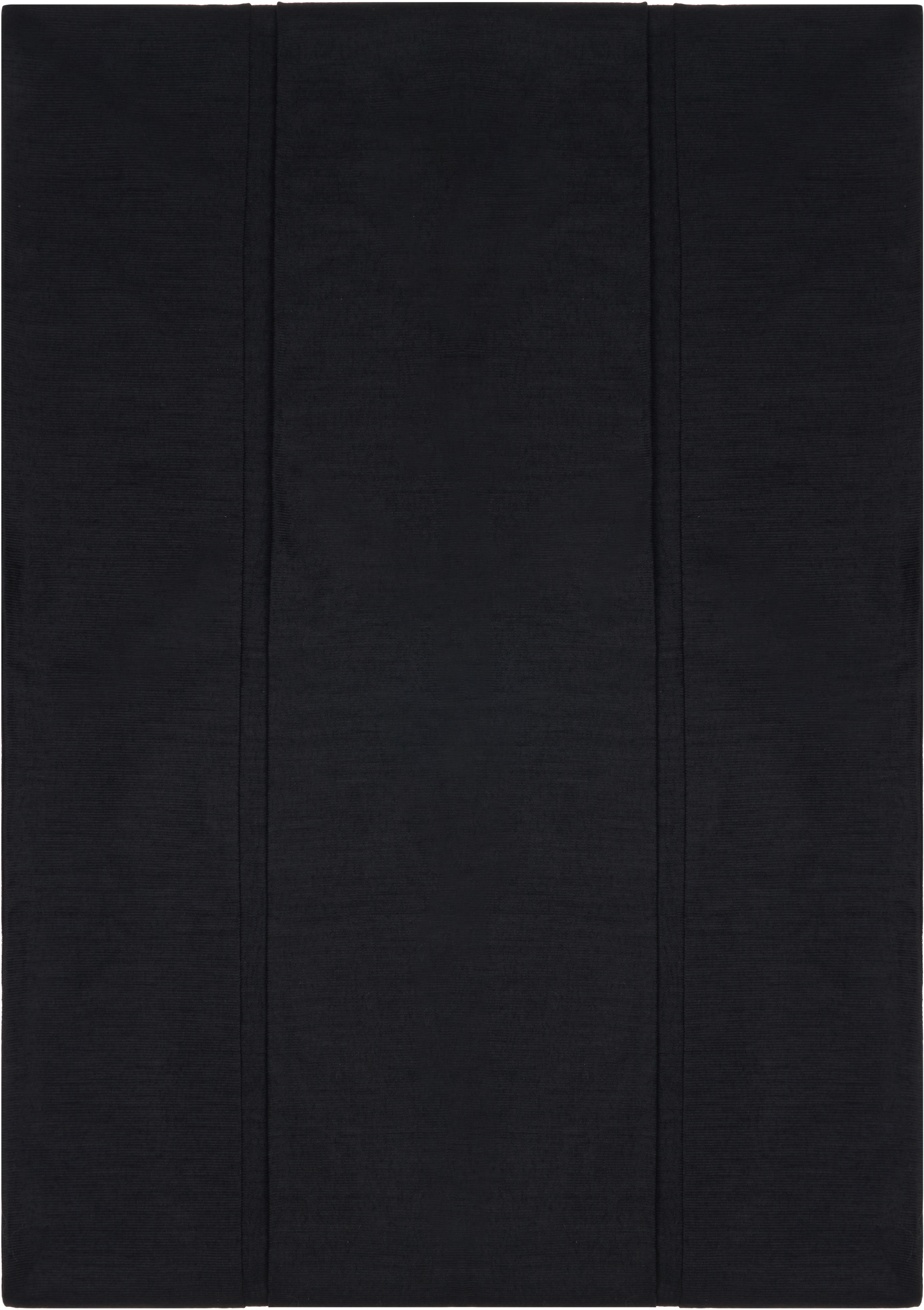 Julius Black Layered Hoop Stole Scarf