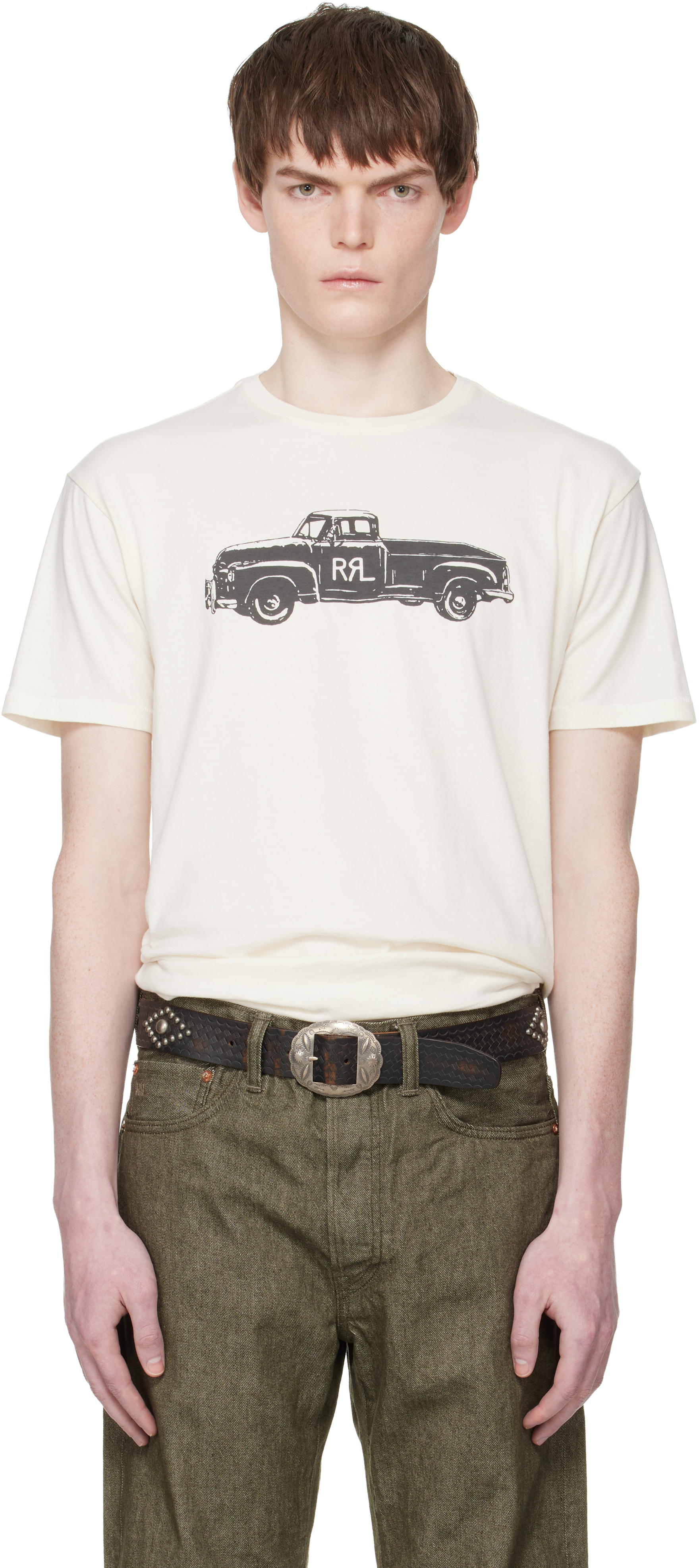 RRLのオフホワイト Truck Tシャツがセール中