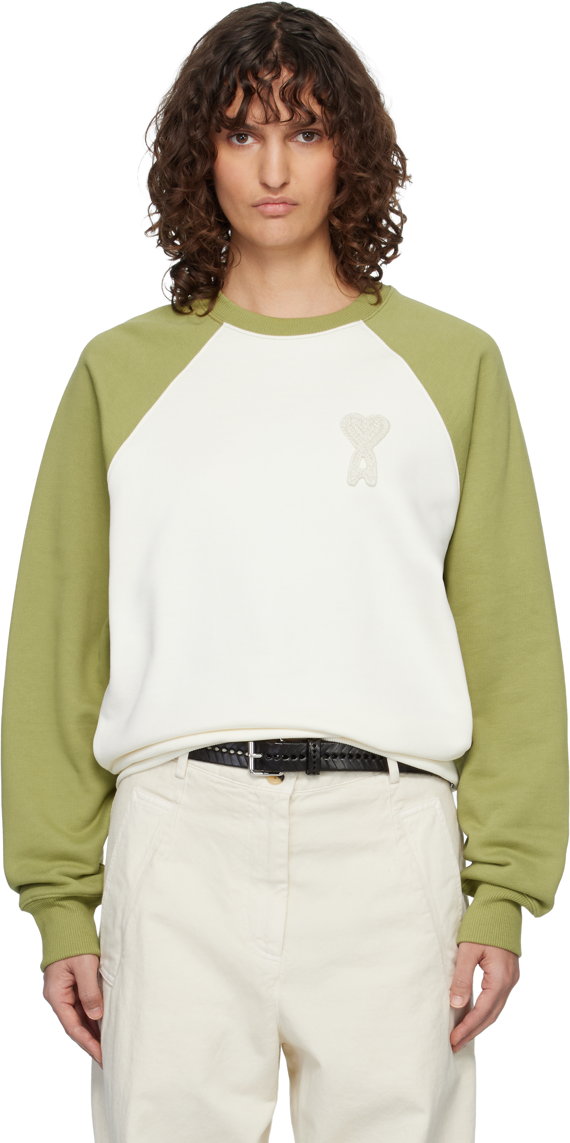 @ami AMI Paris Multi Cotton Zigzag Logo T-Shirt | Harrods US