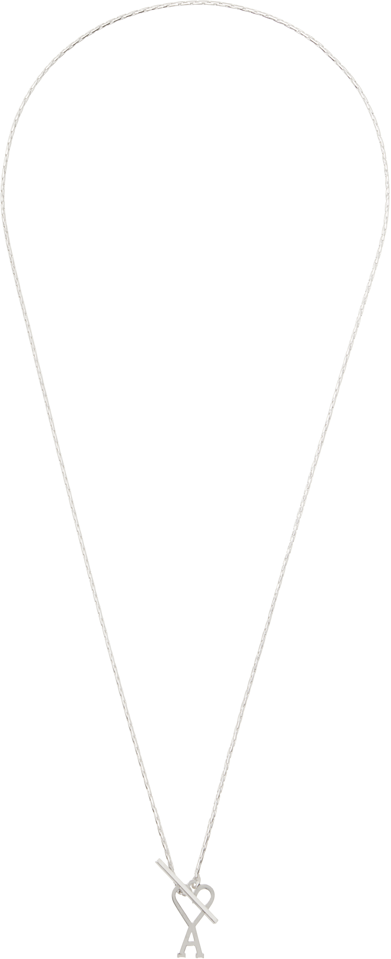 AMI Paris Ami De Coeur Chain Necklace