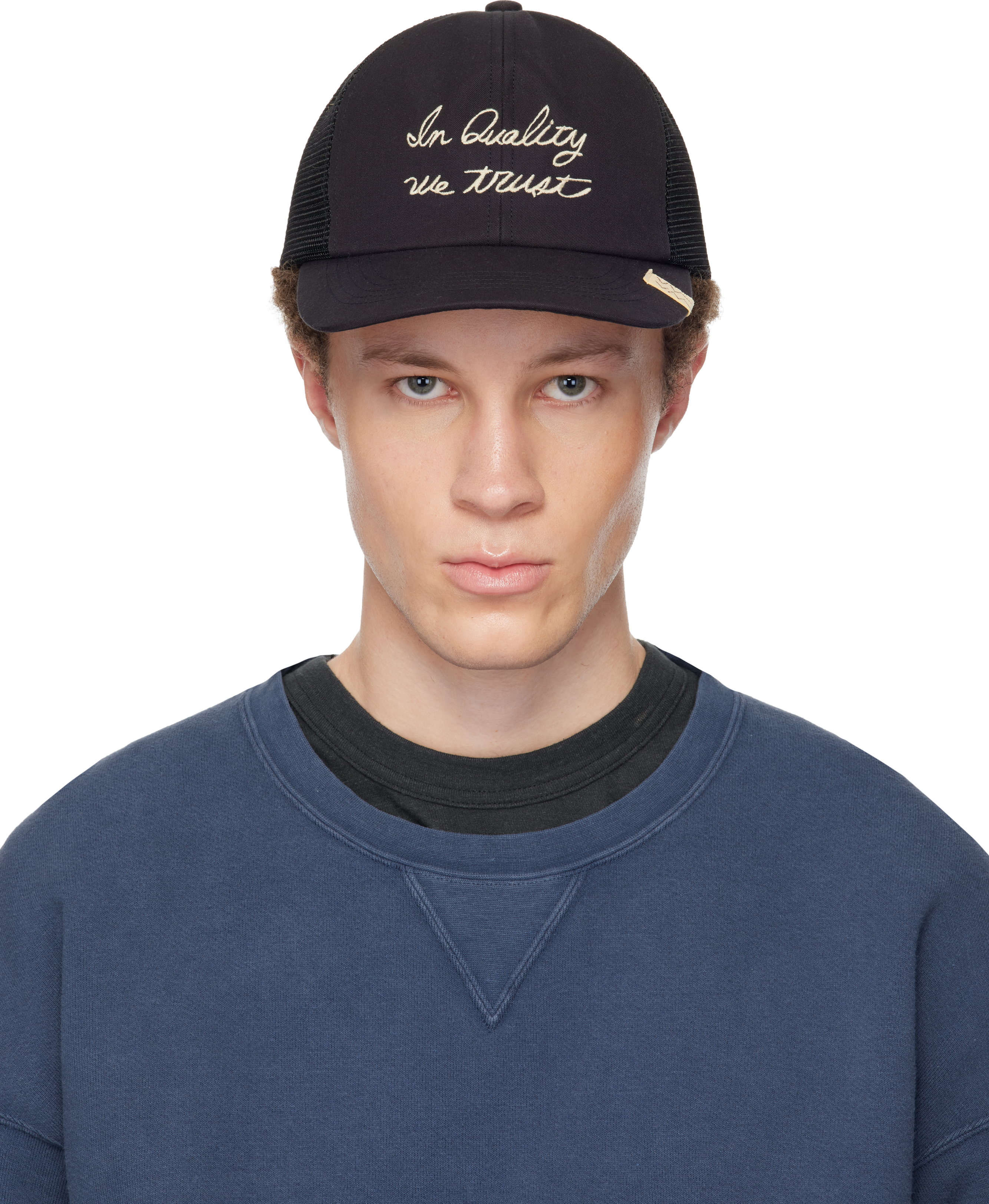 visvim: Black Goodyear II Cap | SSENSE