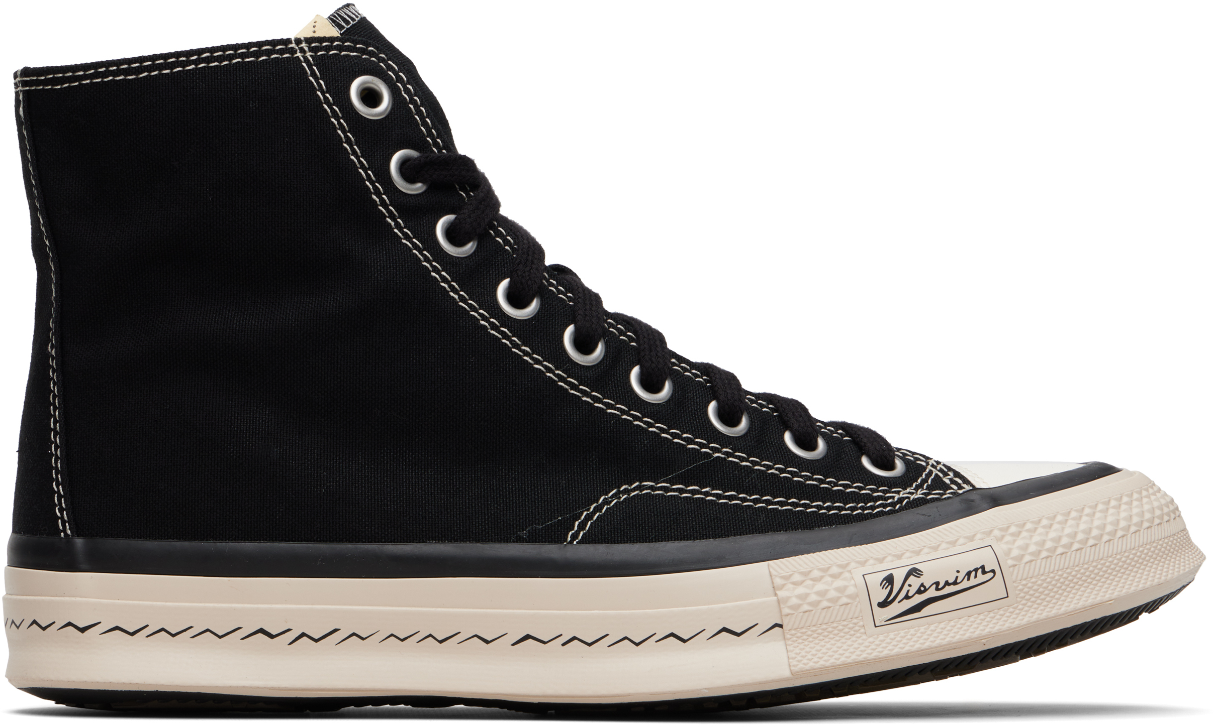 visvim: ブラック Skagway Hi スニーカー | SSENSE 日本