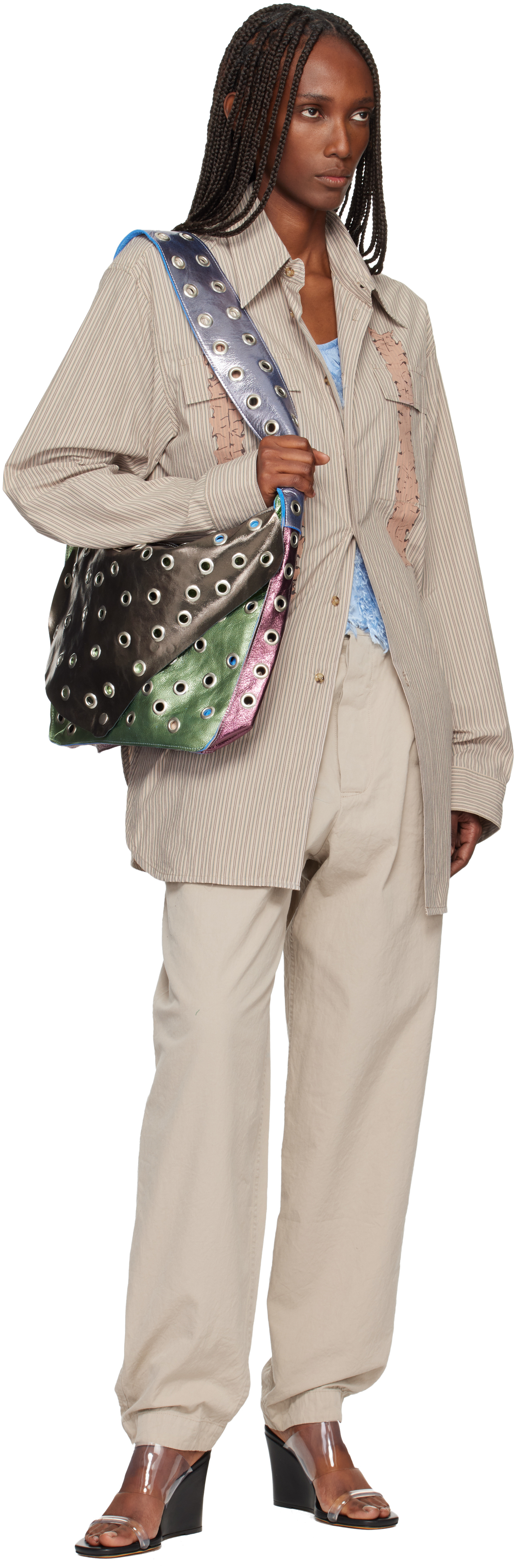 Sc103 Multicolor Record Bag In Multi