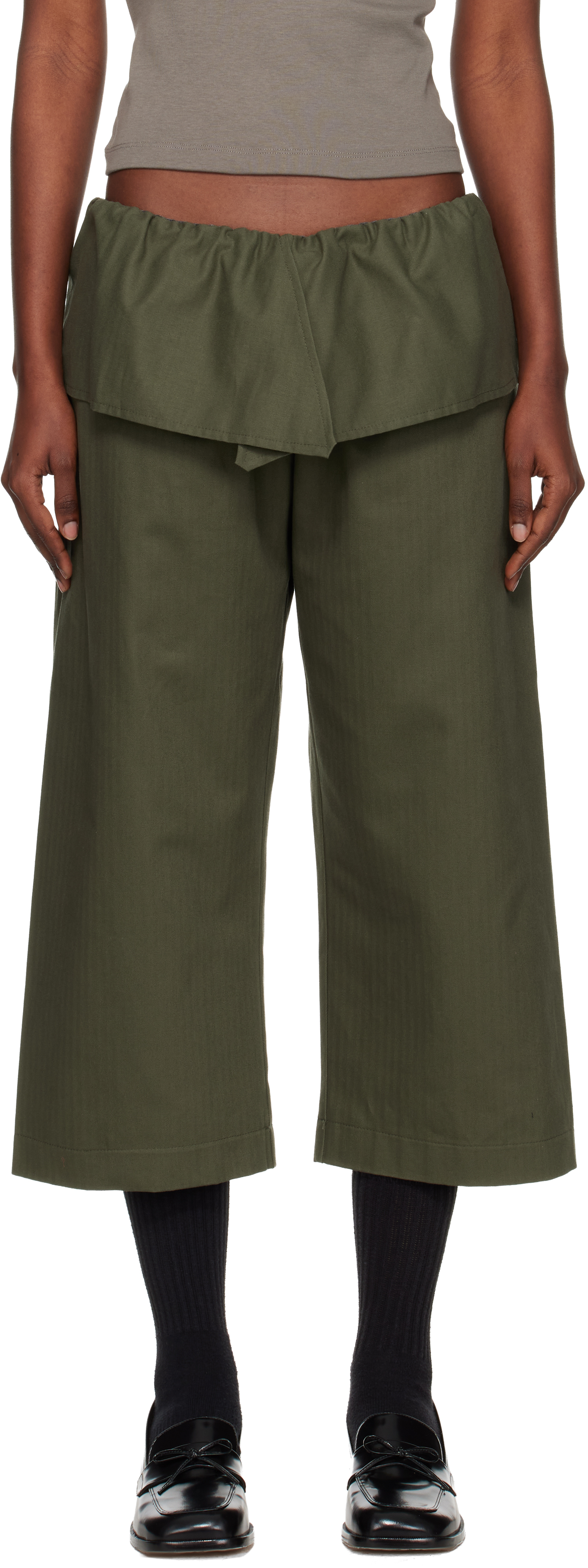 Sc103 Green Forge Shorts In Green