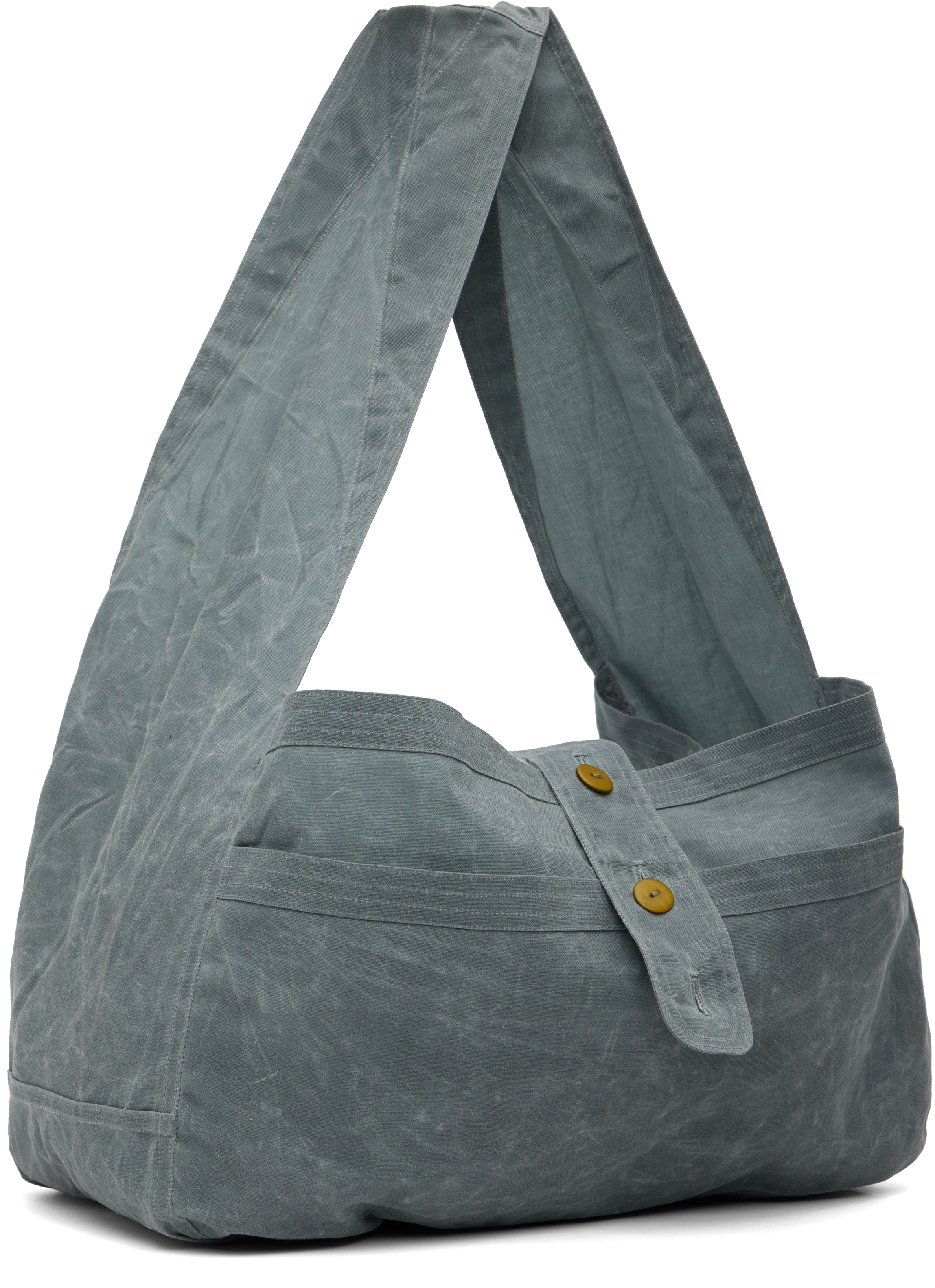 Sc103 Gray Cocoon Bag In Gray