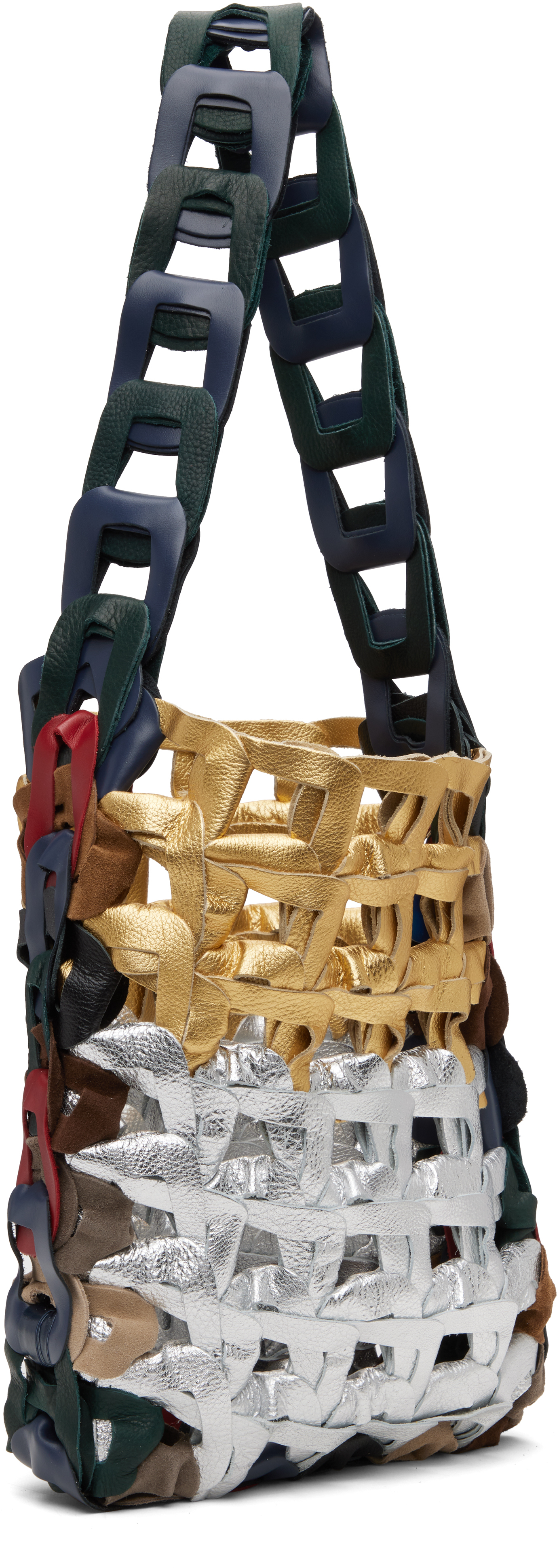 Sc103 Multicolor Links Medium Tote In Multi