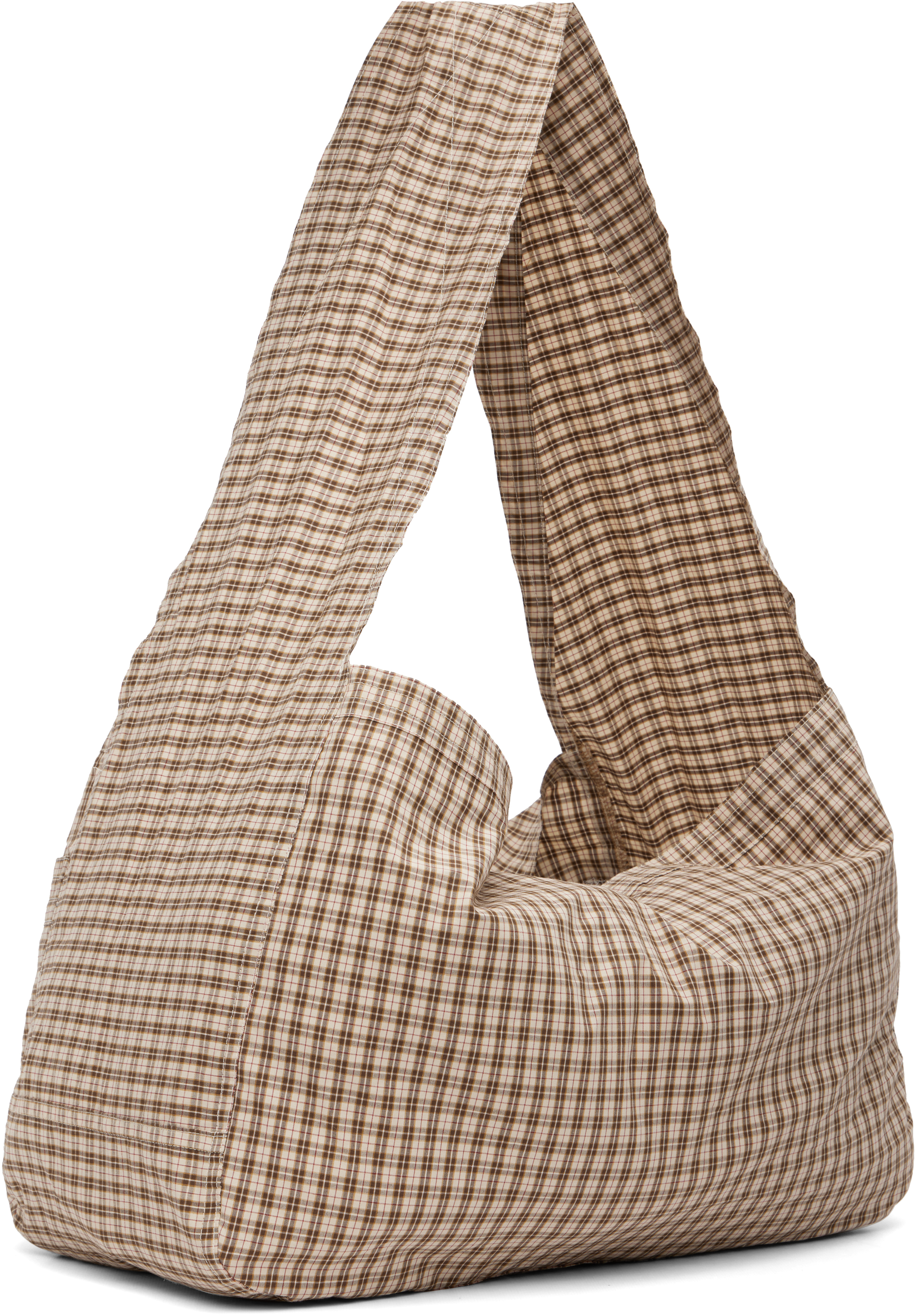 Sc103 Ssense Exclusive Beige Cocoon Bag In Brown