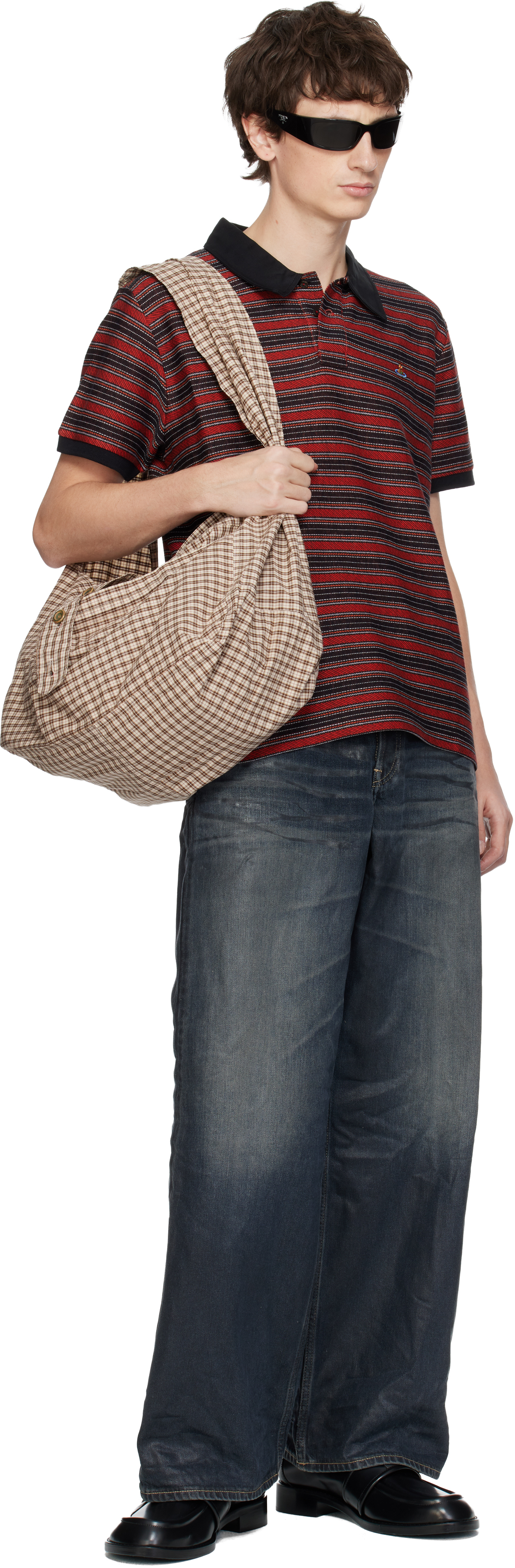 Sc103 Ssense Exclusive Beige Cocoon Bag In Brown