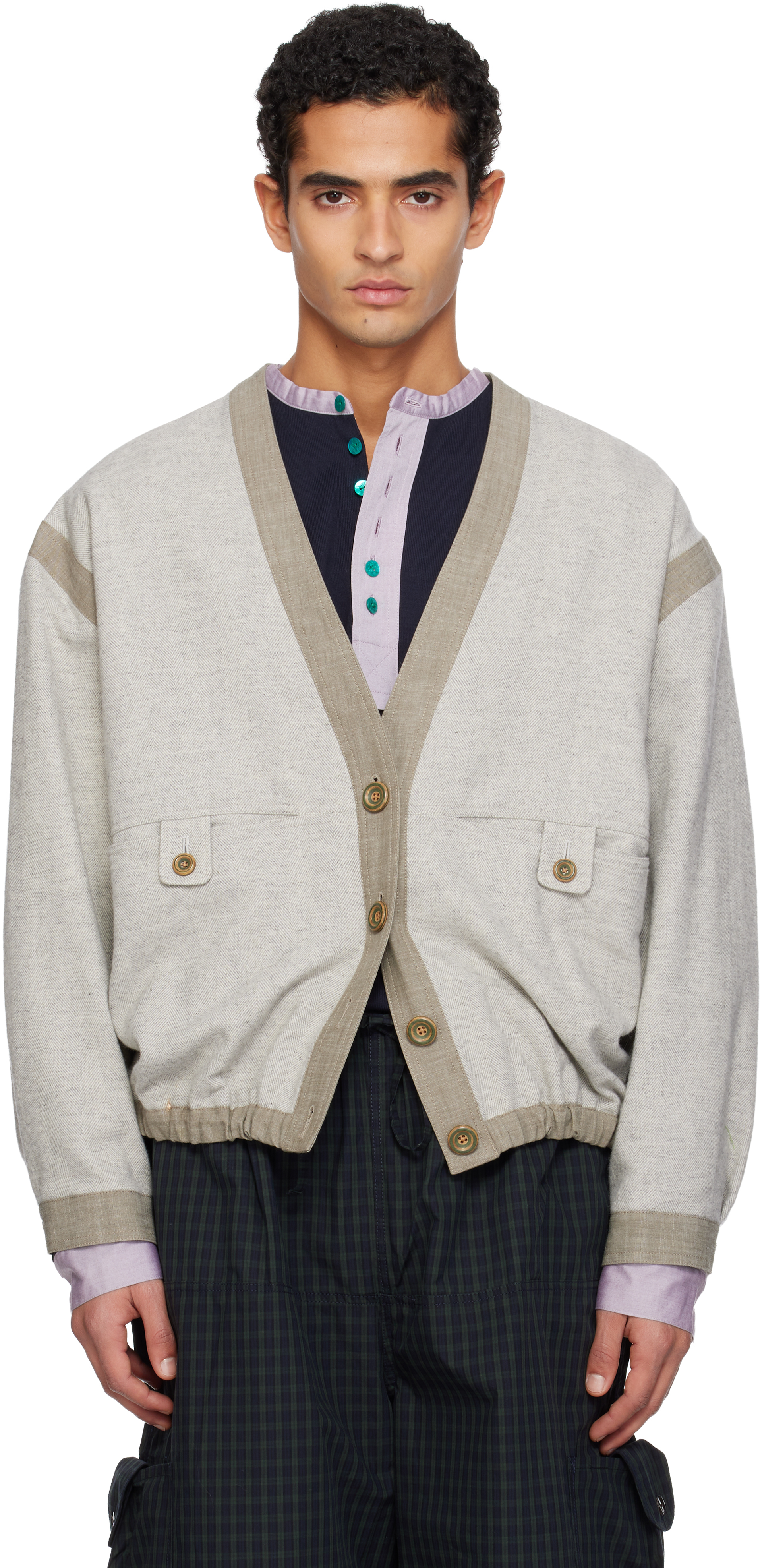 Sc103 Gray Forum Jacket In Gray