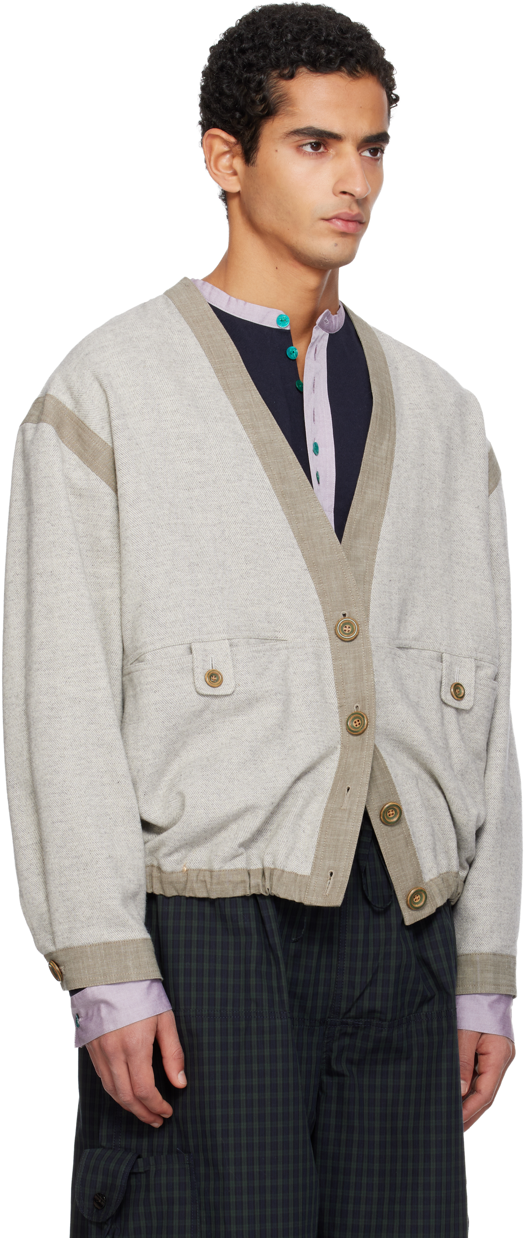 Sc103 Gray Forum Jacket In Gray