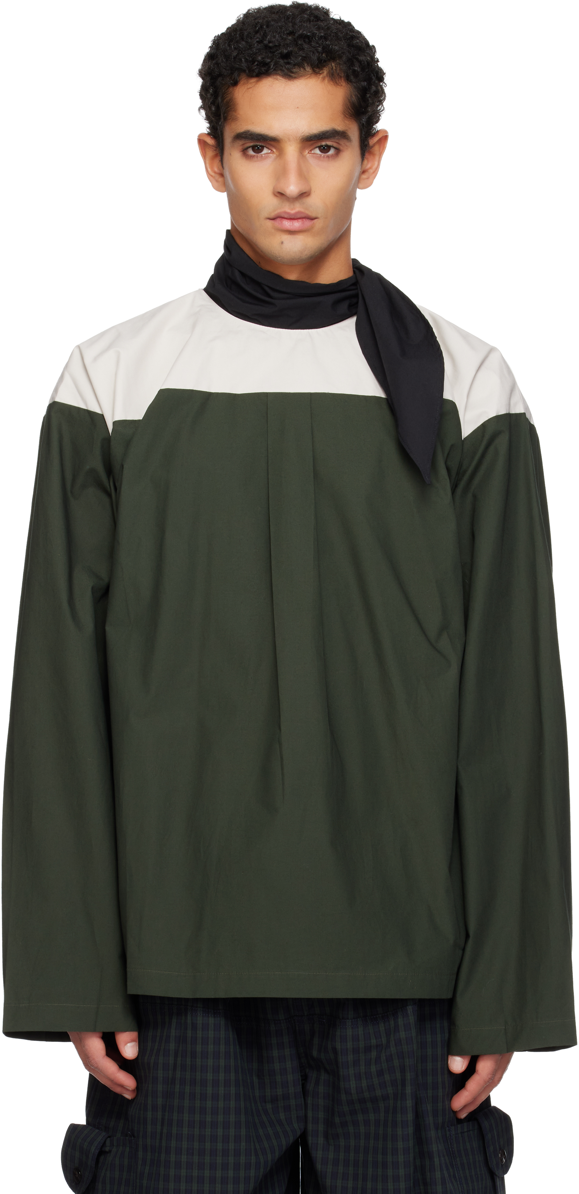Sc103 Green Compass Shirt In Green