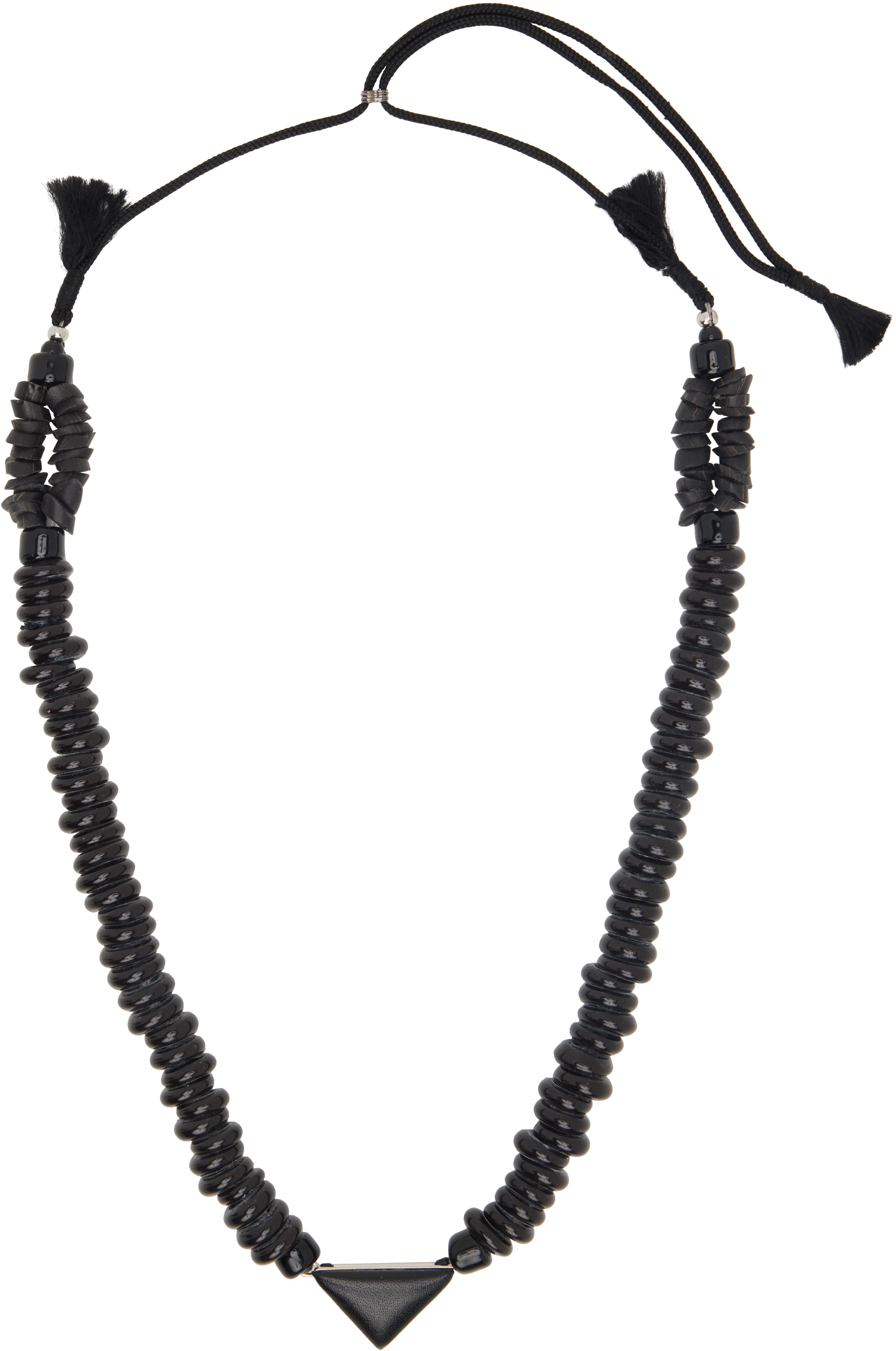 Toga Pulla: トライアングル ビーズネックレス | SSENSE 日本