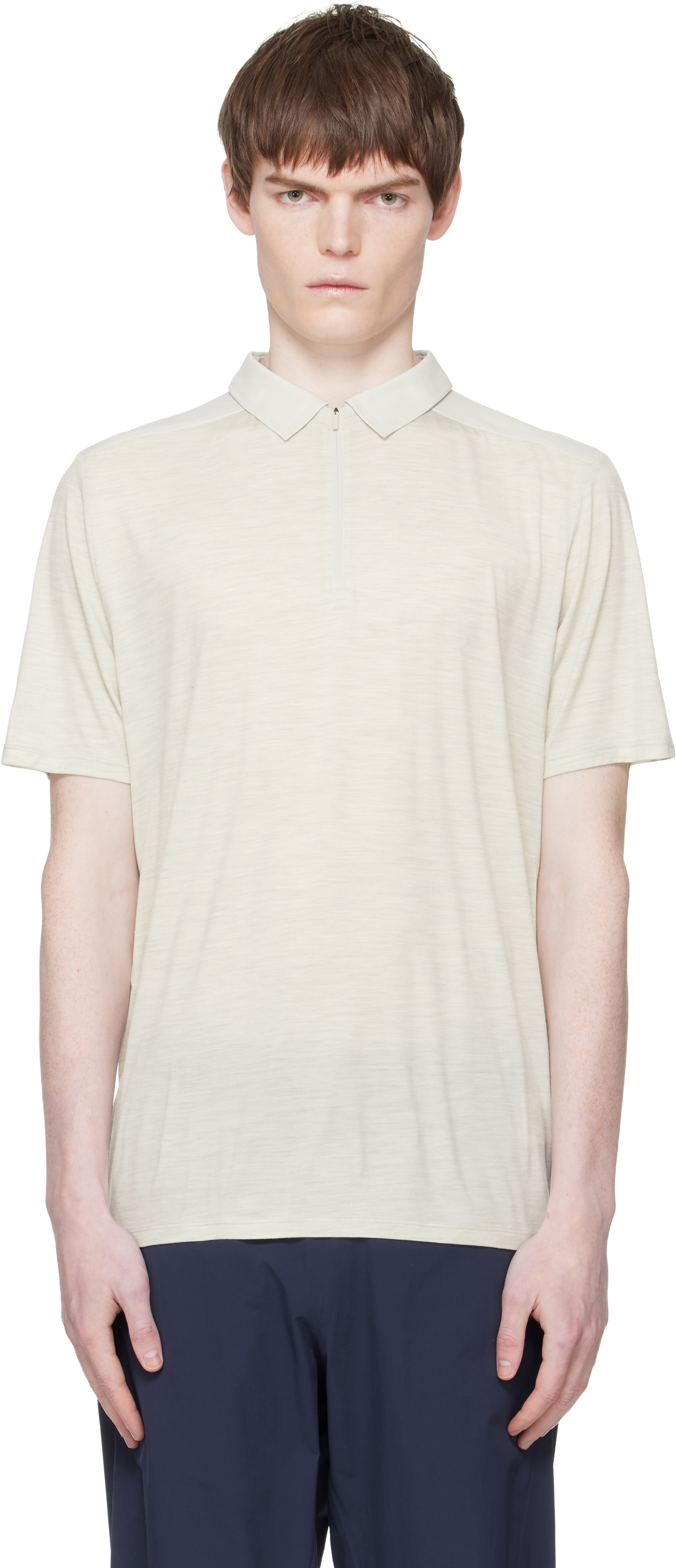 Veilance Frame SS Polo shirt XS グレー Veilance: Gray Frame S/S Polo | SSENSE Canada