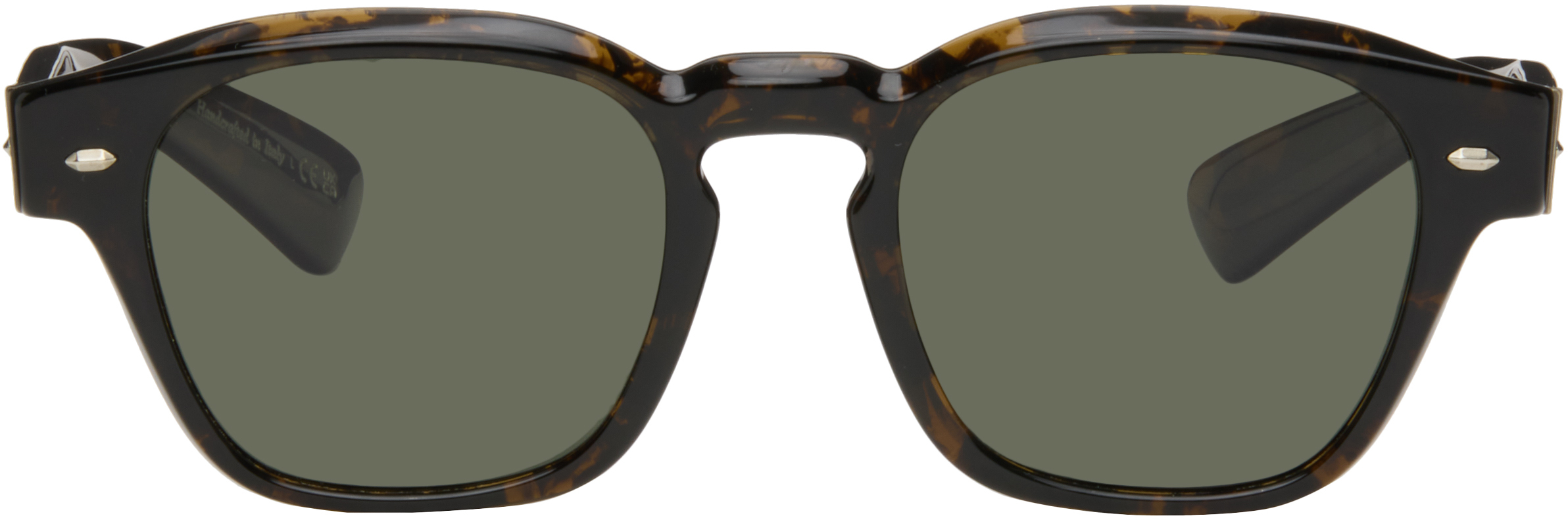 Oliver Peoples: ブラウン Maysen サングラス | SSENSE 日本