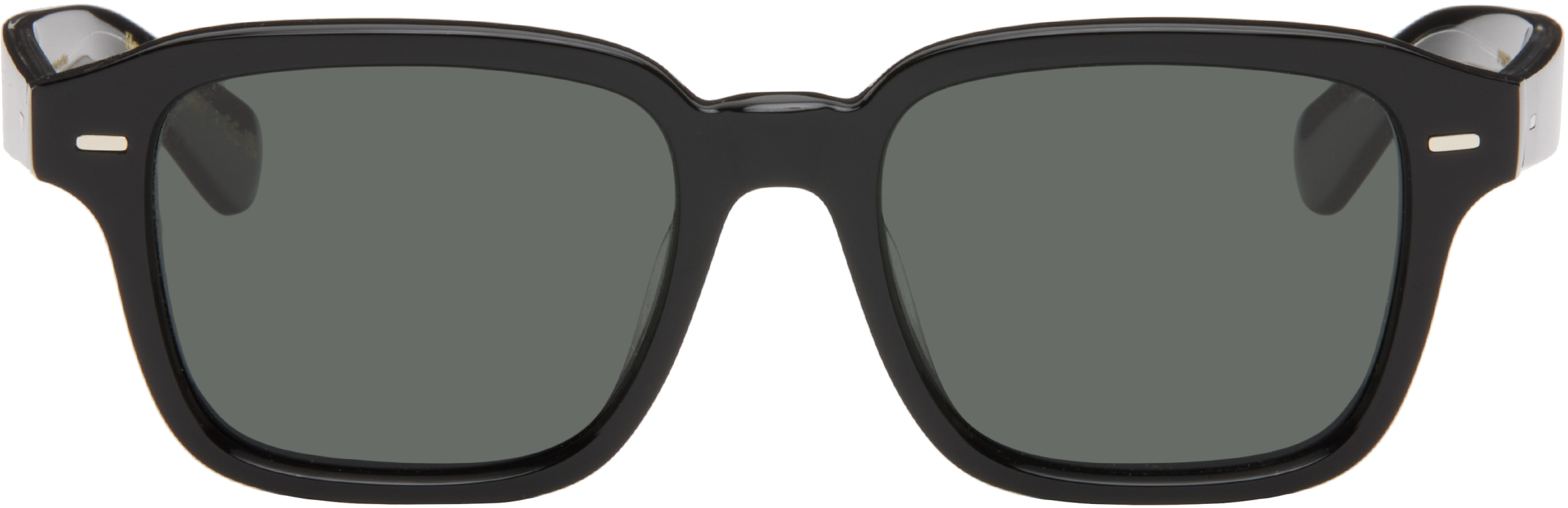 Oliver Peoples: Black Errisson Sunglasses | SSENSE