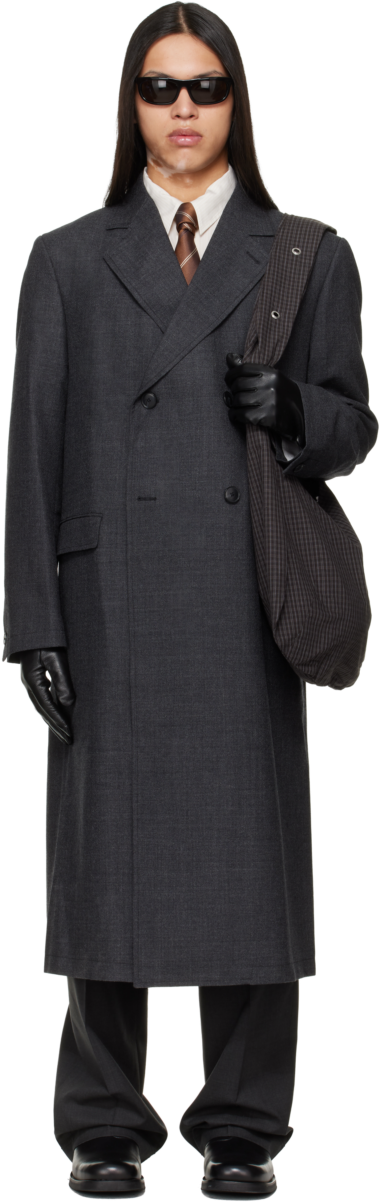 mfpen Black Substitute Coat | Smart Closet