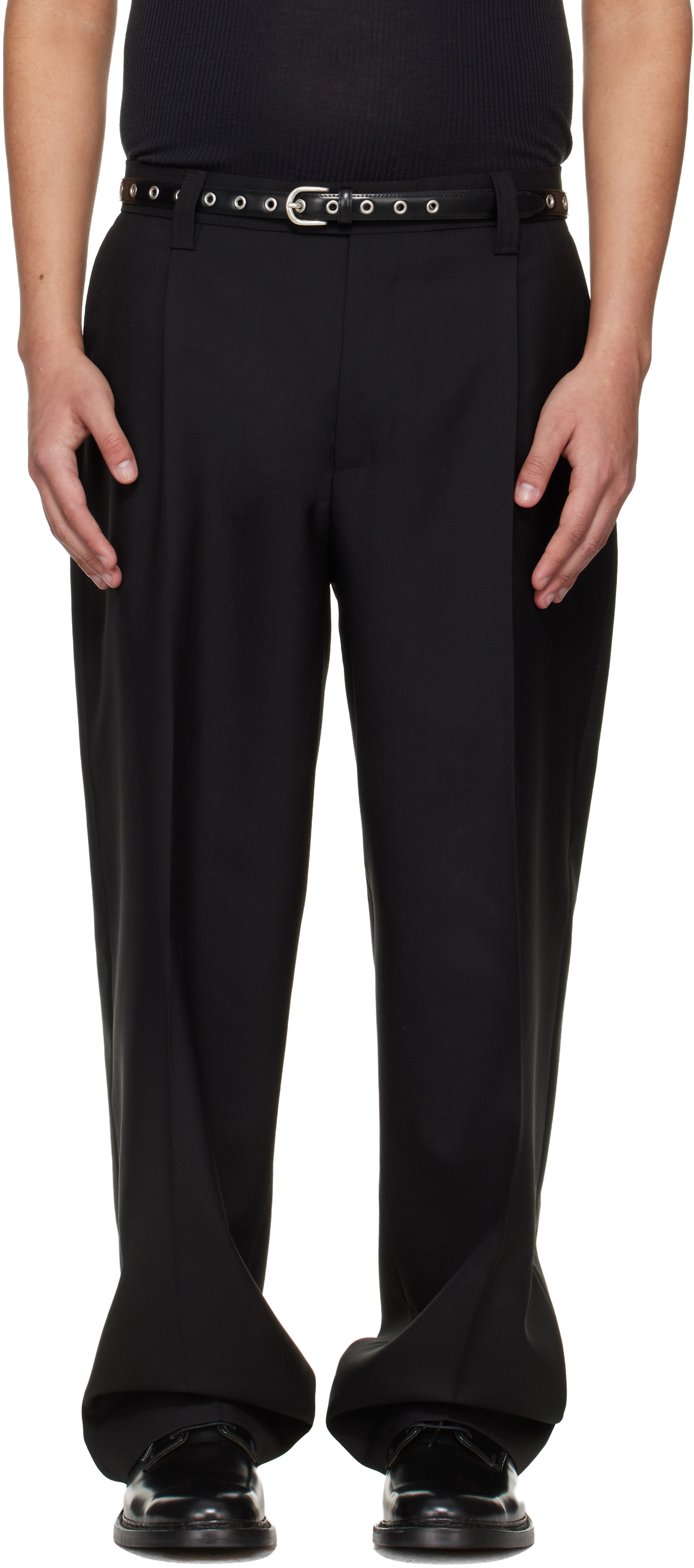 mfpen Black Service Trousers