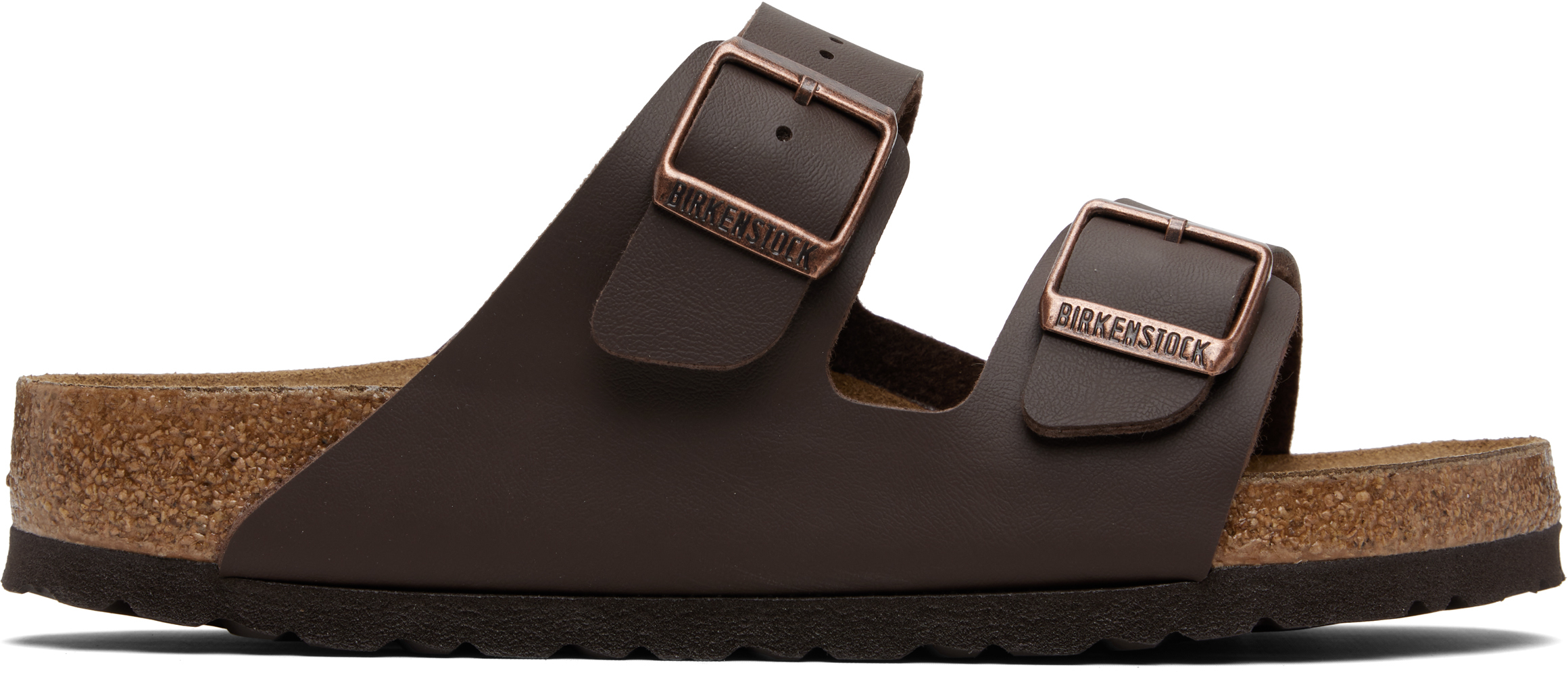 Birkenstock: ブラウン Arizona レギュラー サンダル | SSENSE 日本