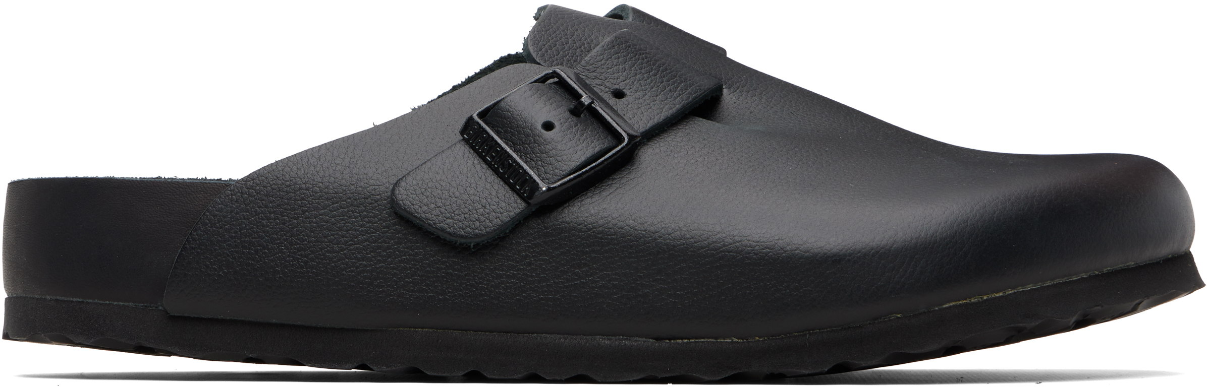 Black Regular Boston Slip-on Loafers