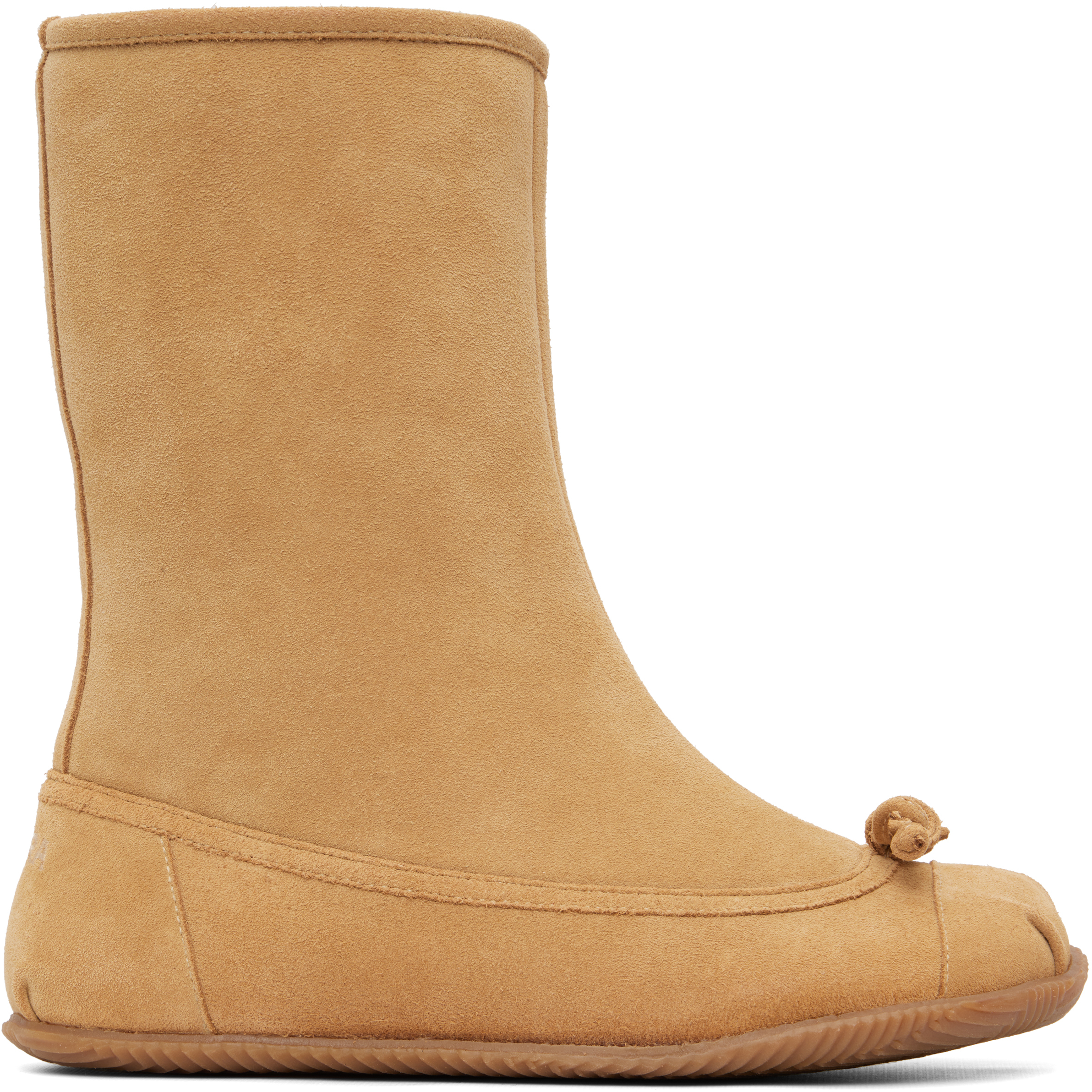 ABRA Beige Tall Baby Boots