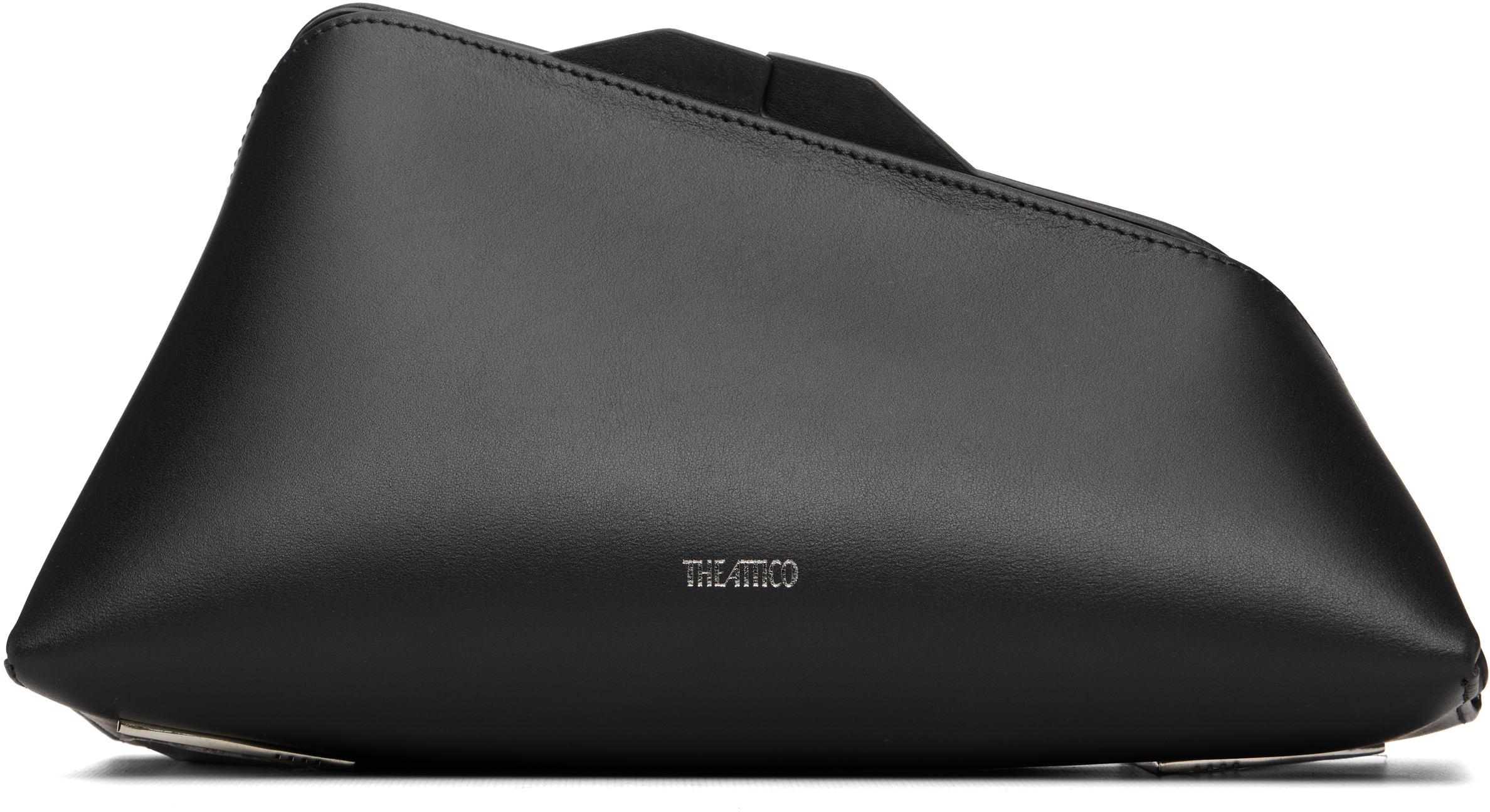 Attico Black 8:30 Pm Clutch In Black