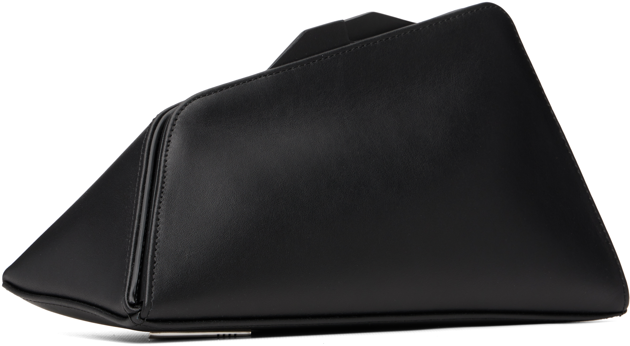 Attico Black 8:30 Pm Clutch In Black