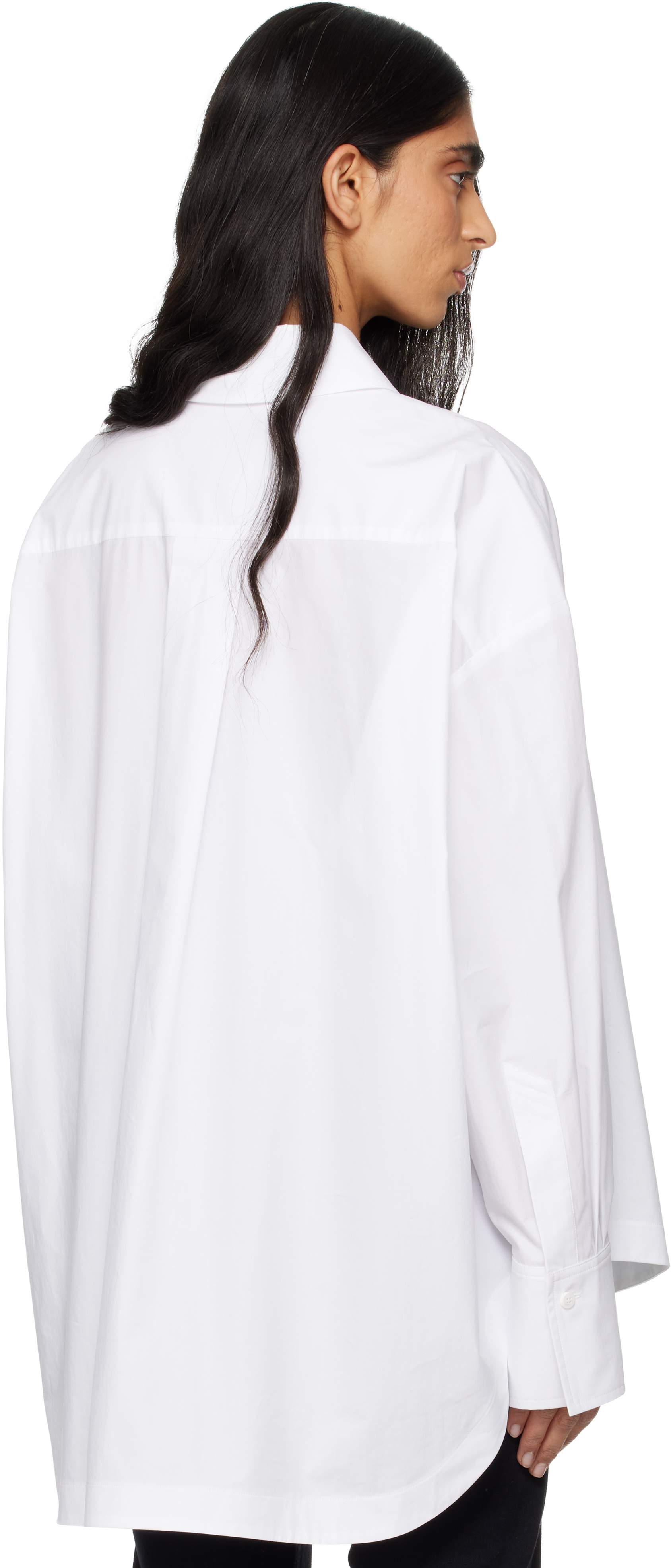 Attico White Diana Shirt In White
