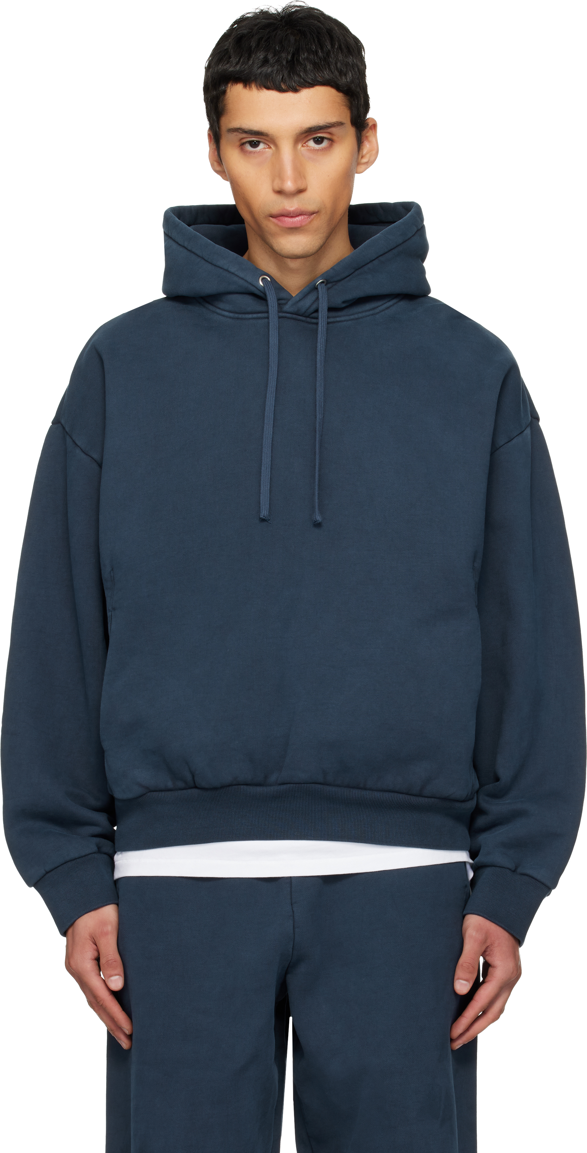 OUAT META BLOUSON ネイビー | OUAT -010- SUPER MELTON NAVY META 