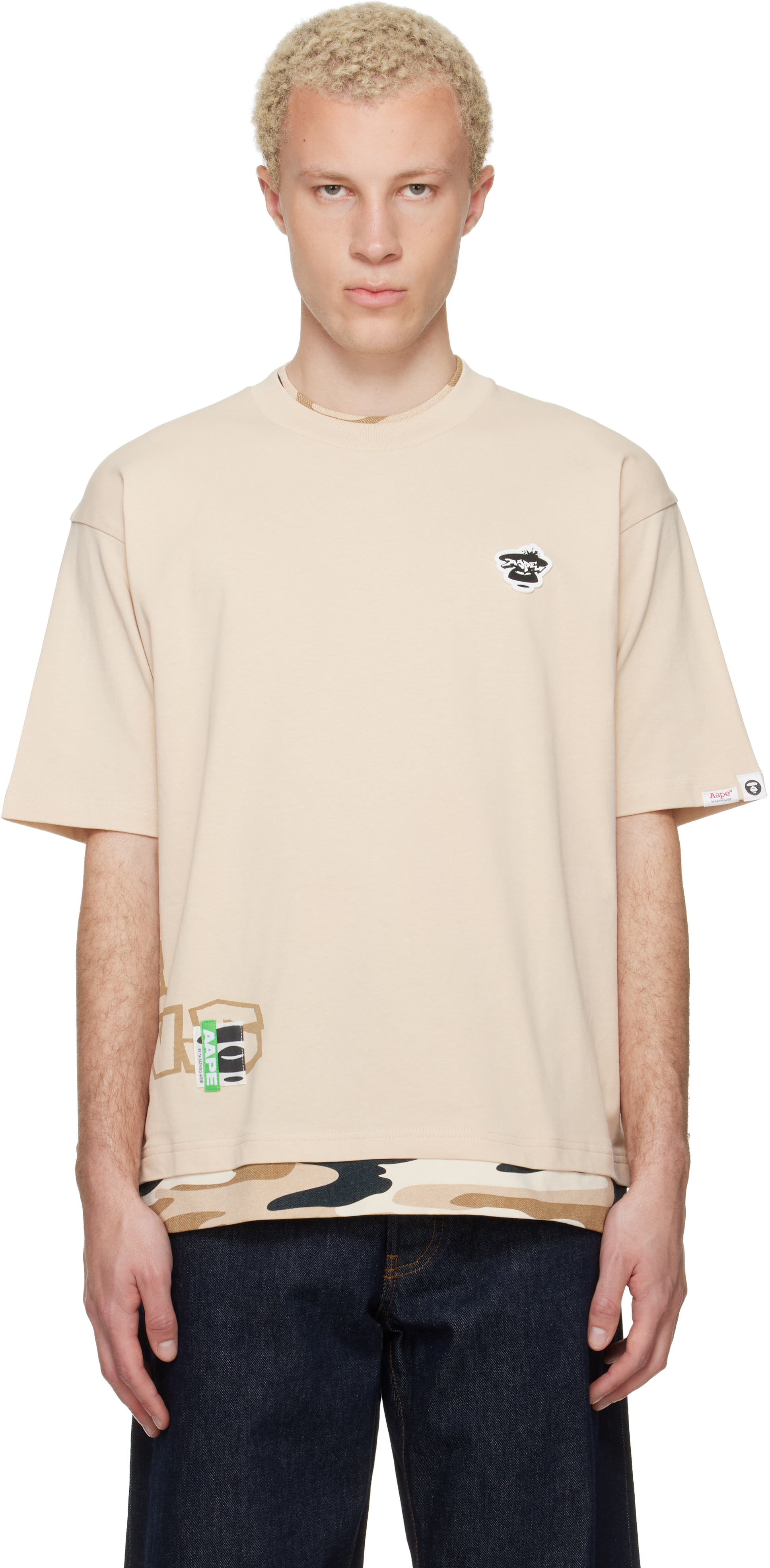 AAPE SHORT SLEEVE TEE