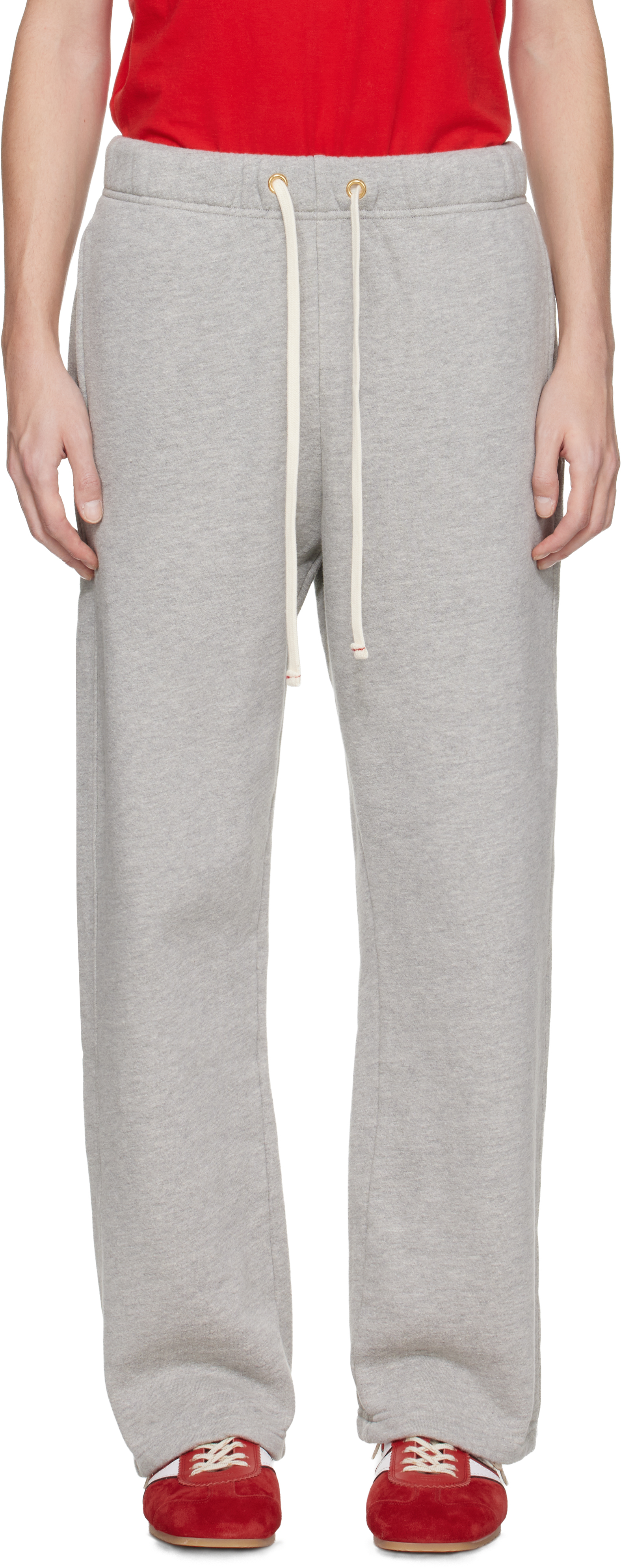 Les Tien: グレー Classic ヘビーウェイト スウェットパンツ | SSENSE 日本