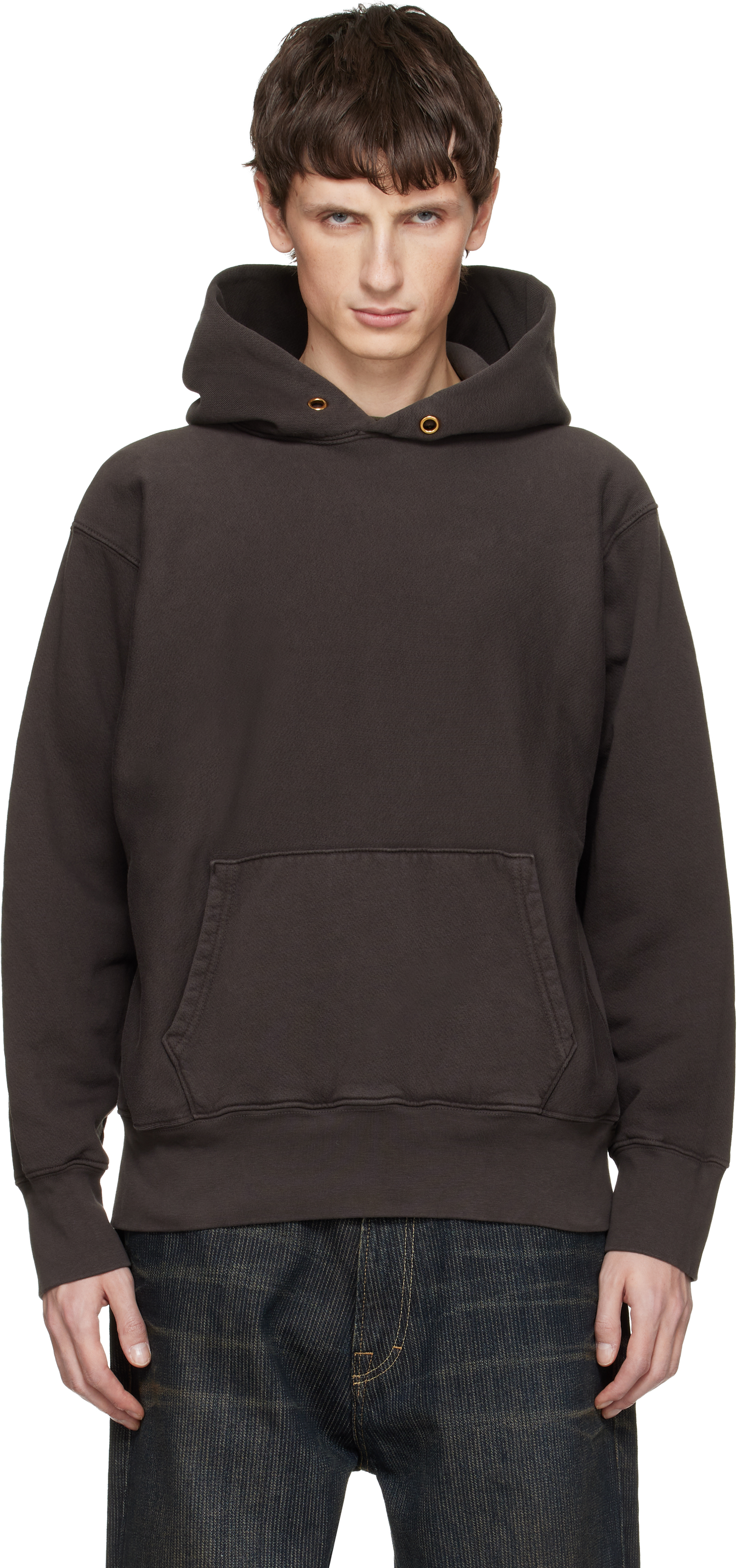 Les Tien Black Cropped Zip-Up Hoodie | Smart Closet