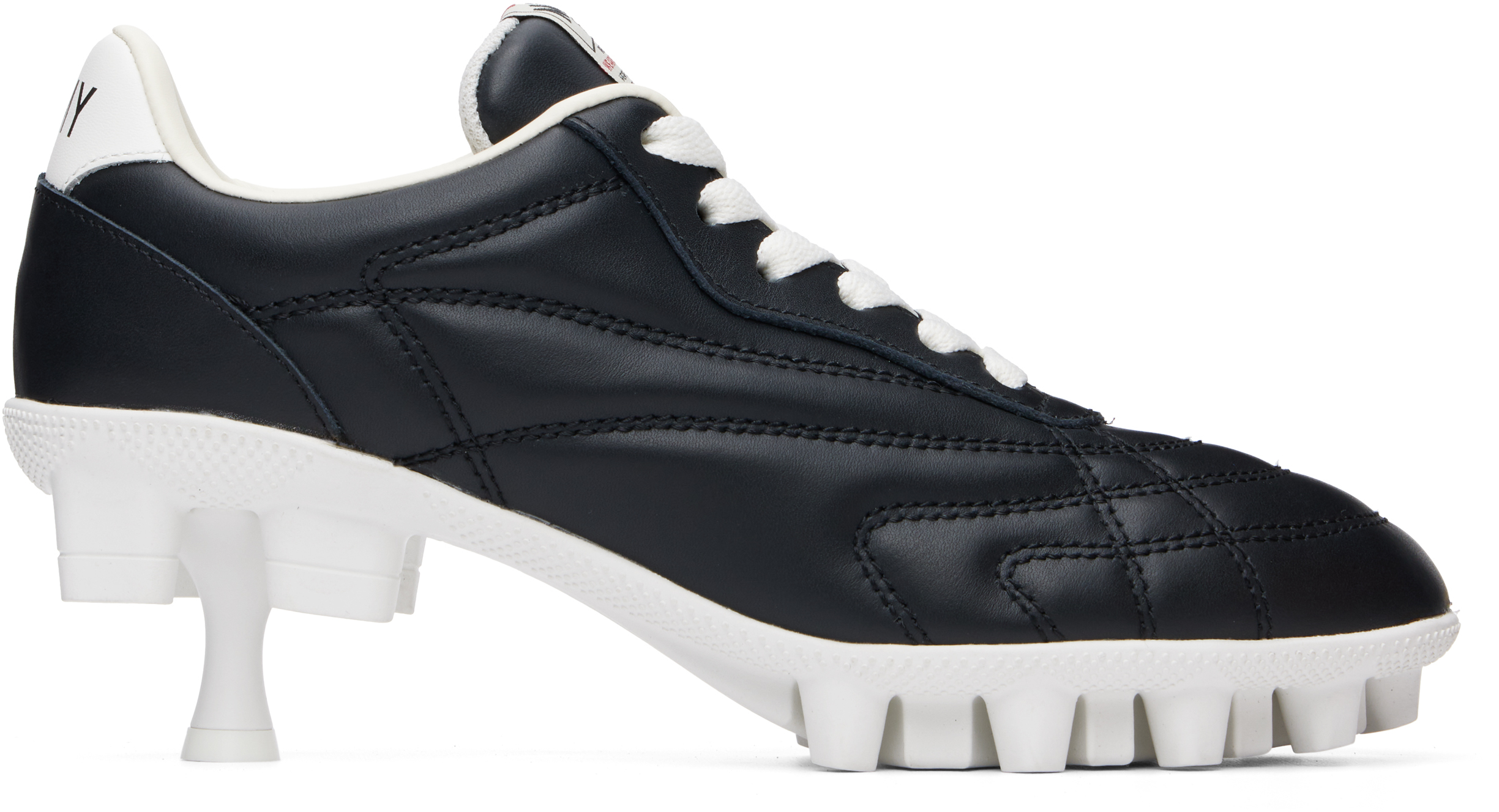 Maison Mihara Yasuhiro ブラックハイヒール miharayasuhiro-black-spike-