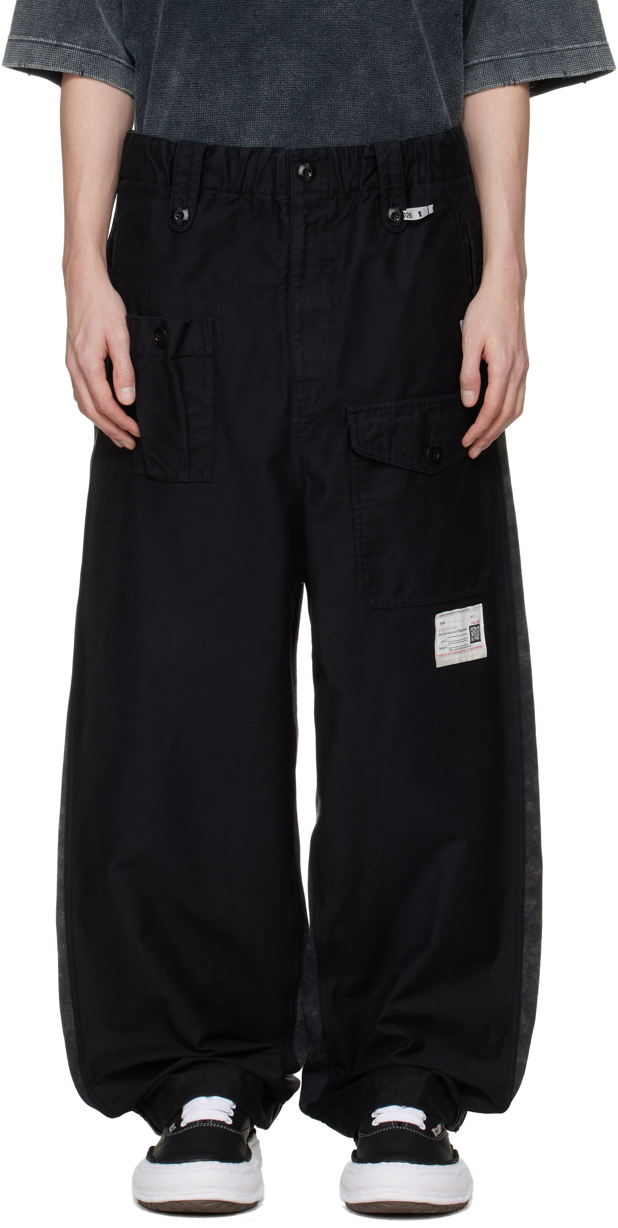 パンツ Maison Mihara Yasuhiro Cargo Pants Maison MIHARA YASUHIRO Cotton Cargo Pants | Green | FARFETCH