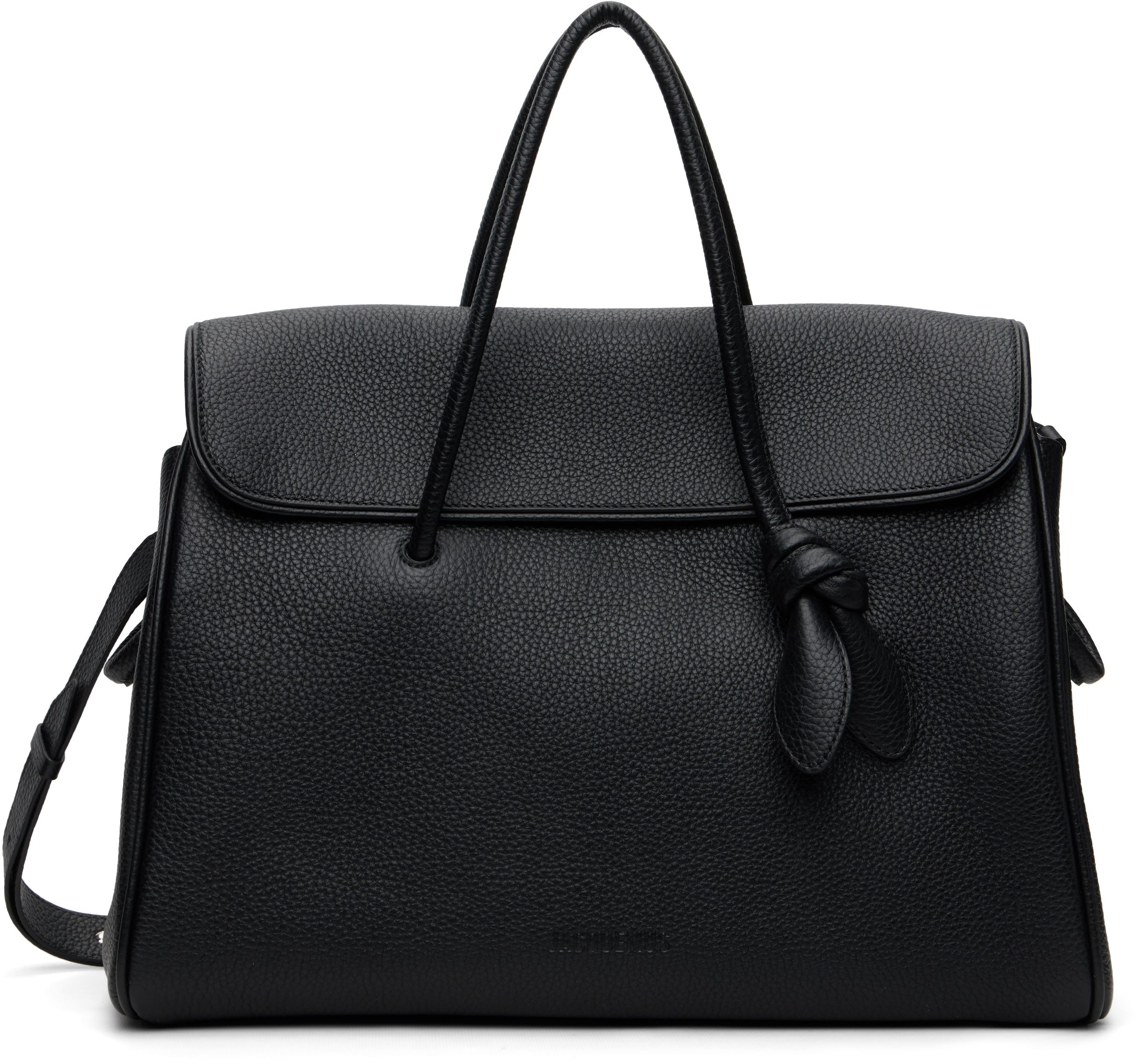 JACQUEMUS: ブラック 'The Turismo shopper' バッグ | SSENSE 日本