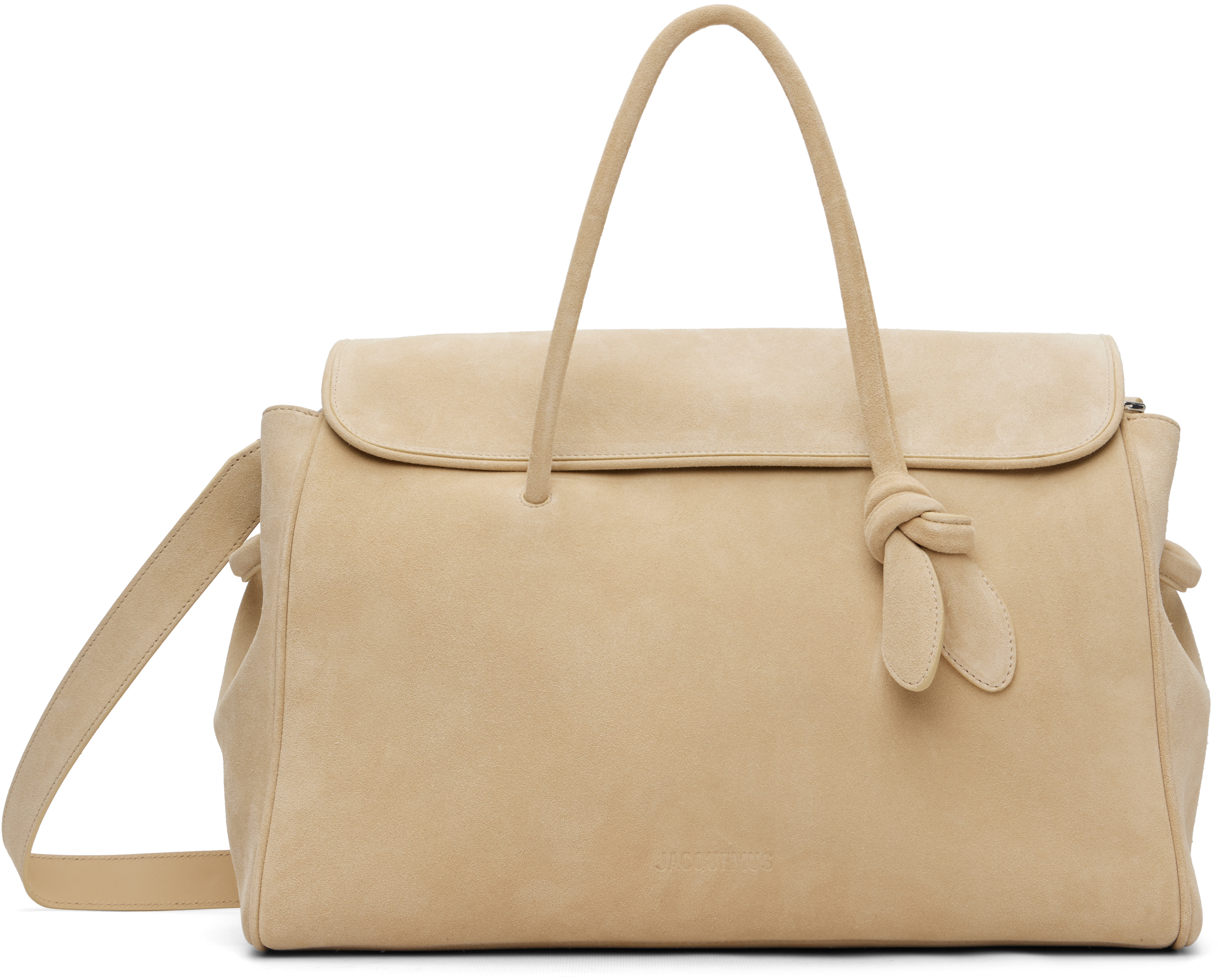 Jacquemus Beige 'the Turismo Shopper' Bag In Brown
