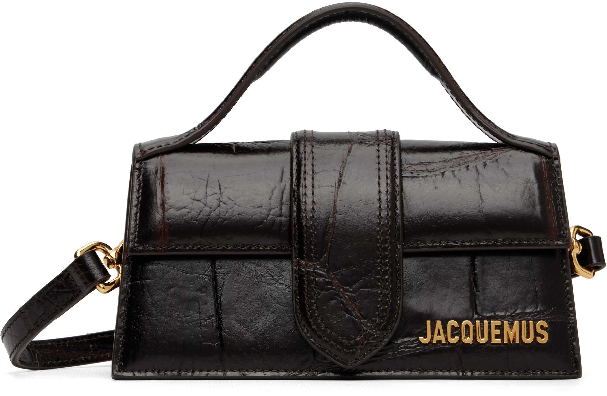 新品タグ付き ジャックムス クロコバッグ Le Bambino - JACQUEMUS 