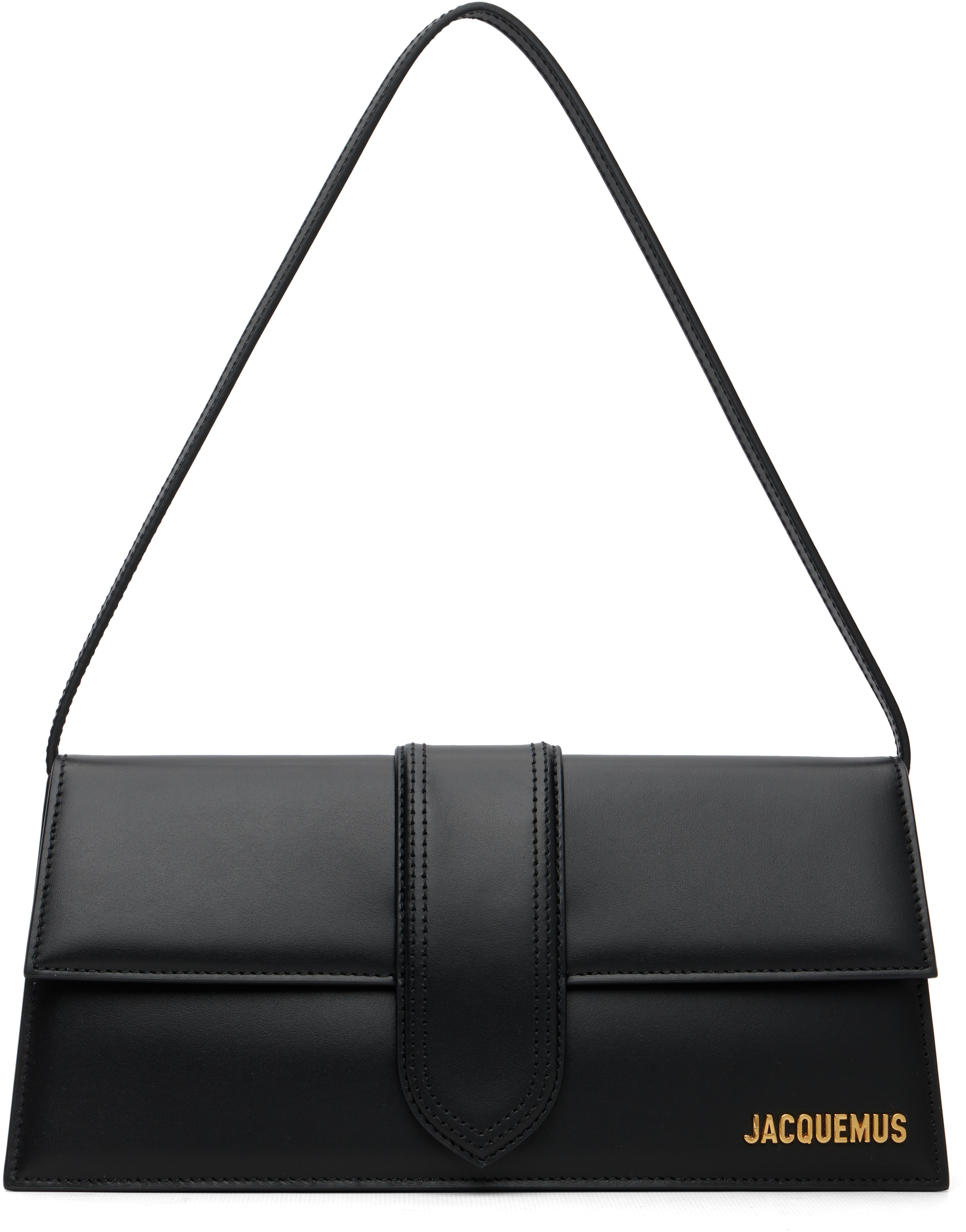 JACQUEMUS: ブラック Les Classiques 'The long Bambino' バッグ